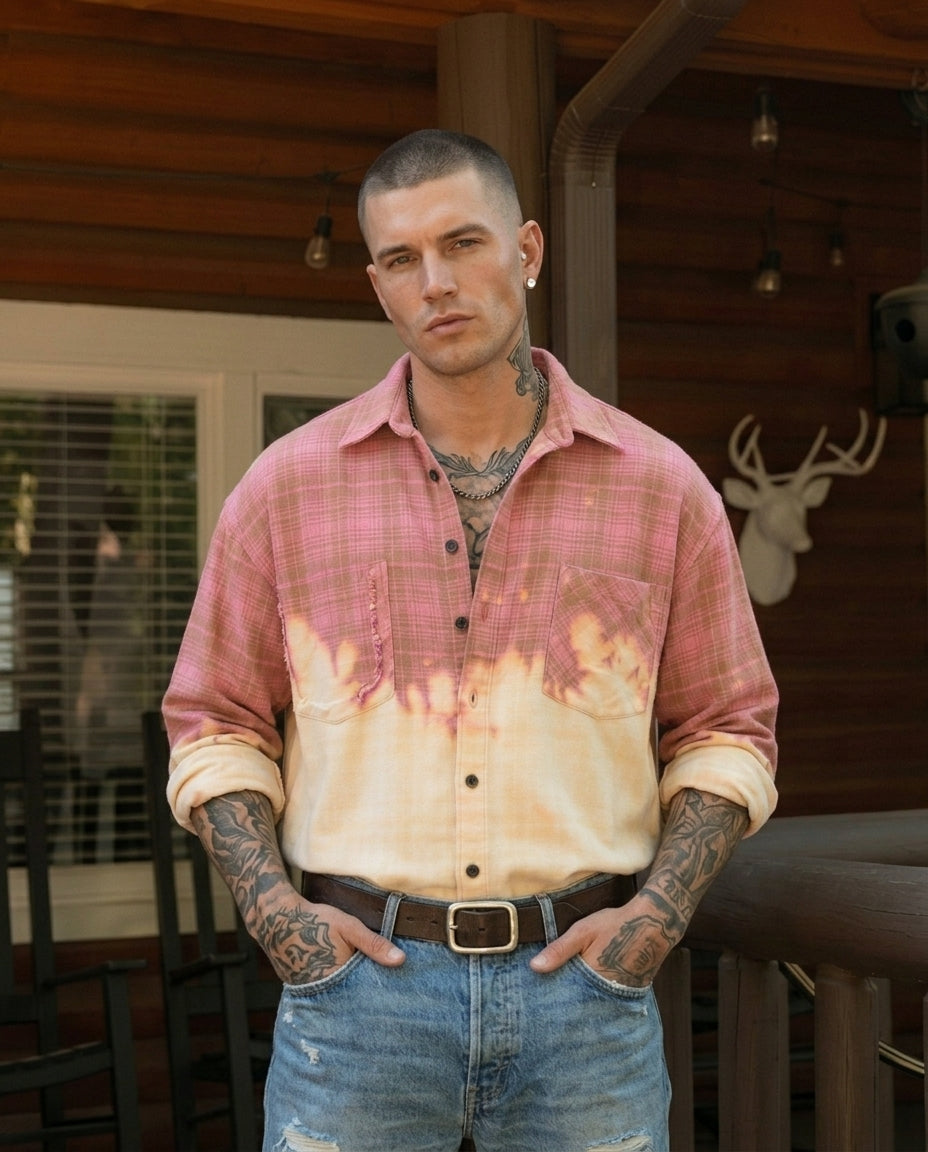 Acid Trip Flannel Shirt