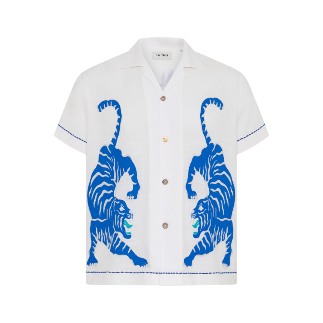 Hockender Tiger Shirt