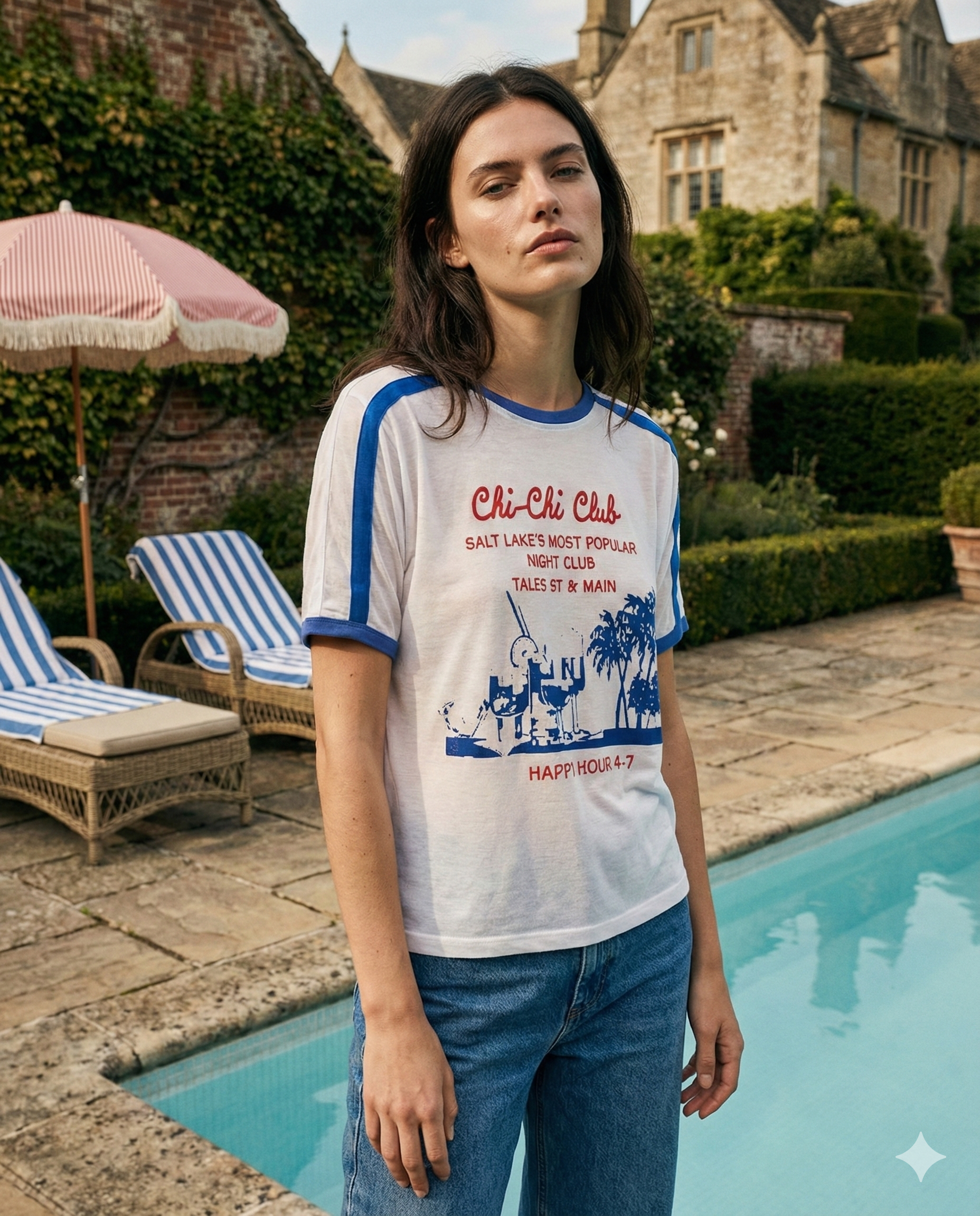 Chi-Chi's Nightclub Retro Fit Tee