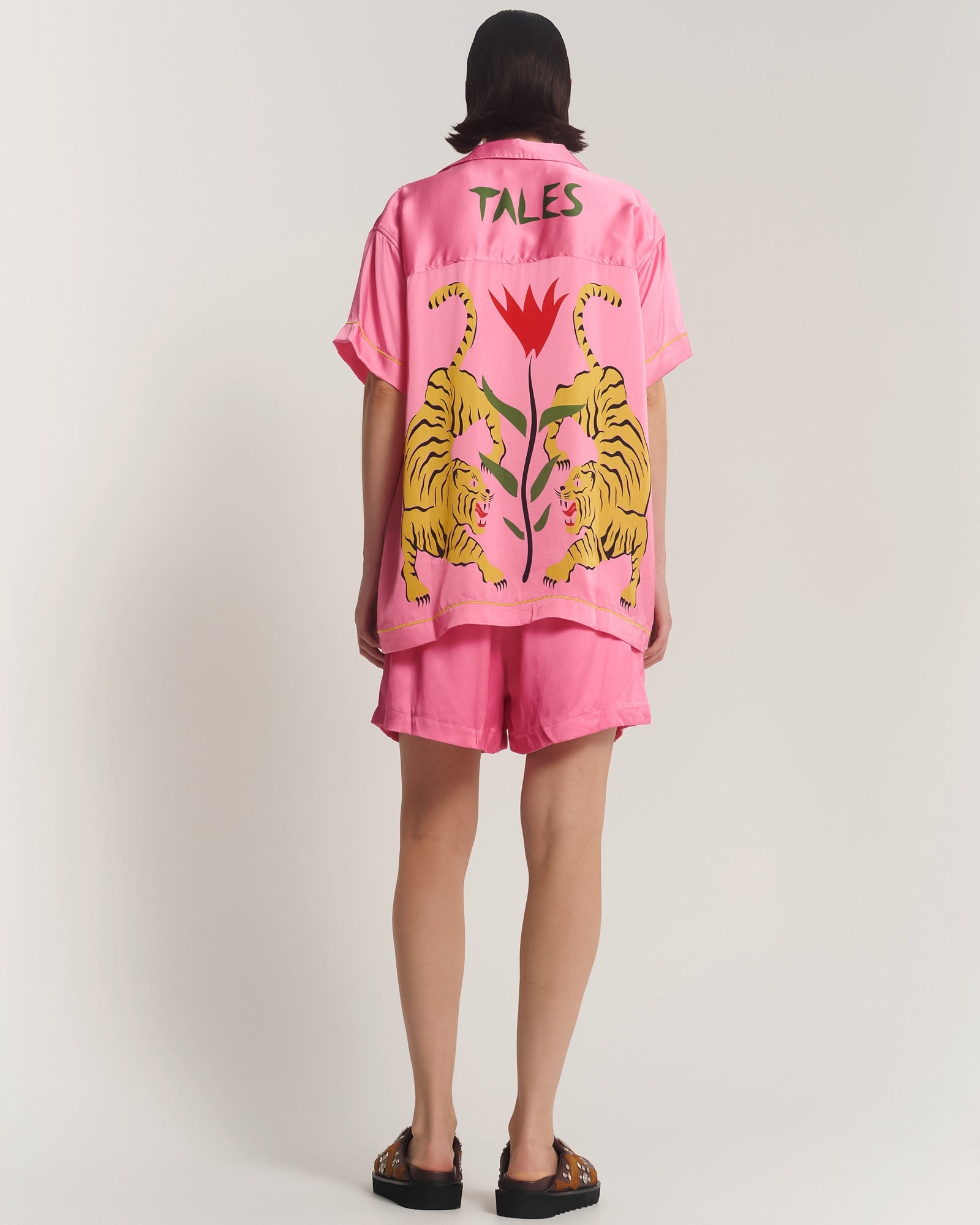 Crouching Tiger Silk Shirt