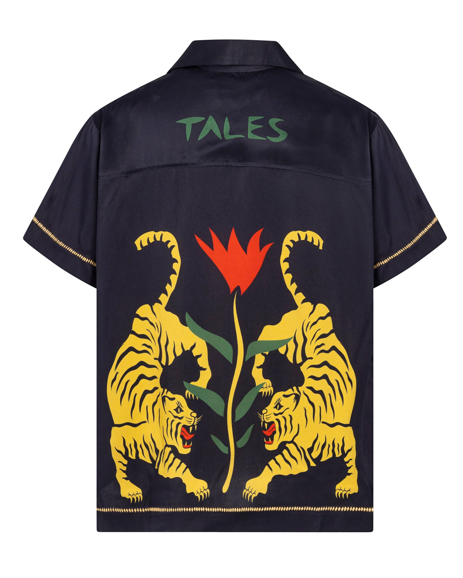 Crouching Tiger Silk Shirt