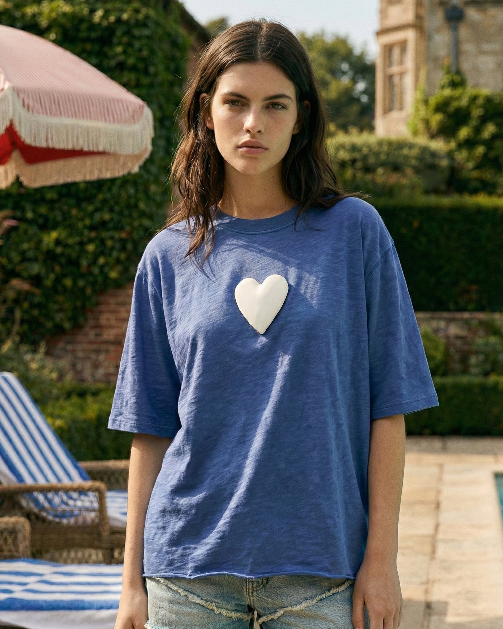 We Love Velvet Heart Street Tee THE TALES