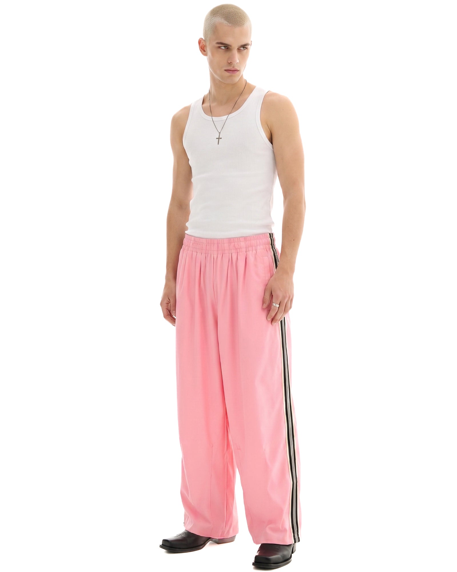 The Suited Harajuku Pink Track Pant
