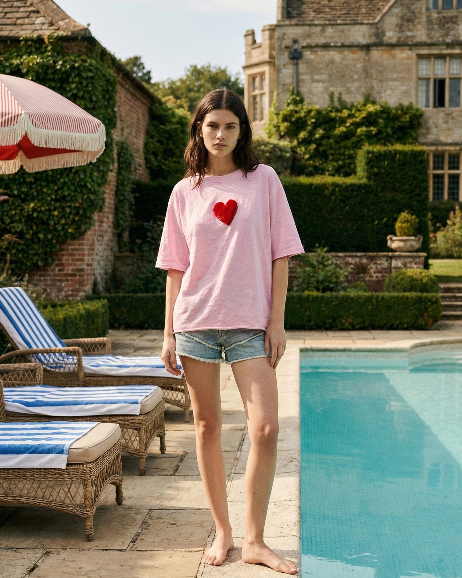 We Love Velvet Heart Street Tee