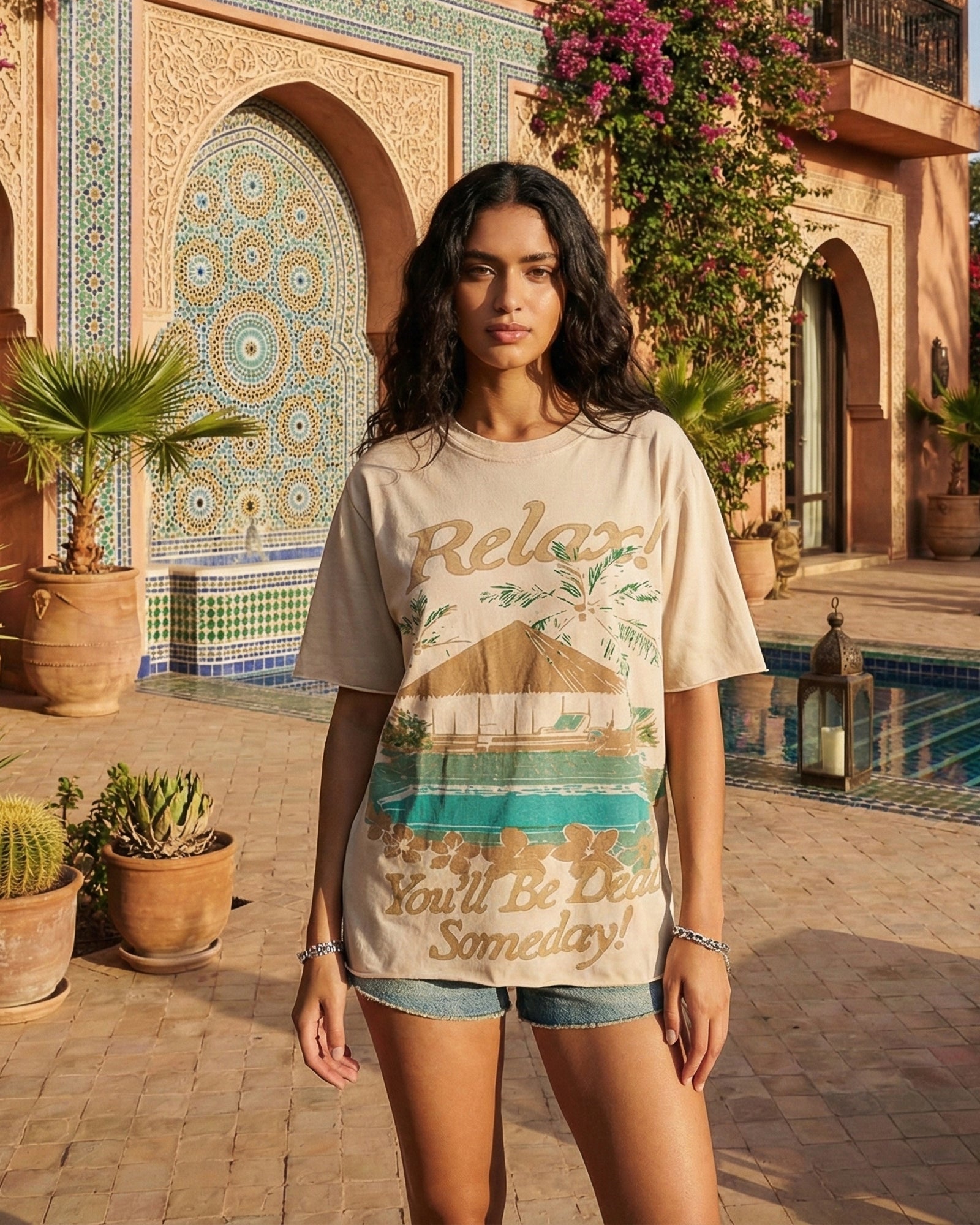 Relax You'll Be Dead Someday Tee THE TALES