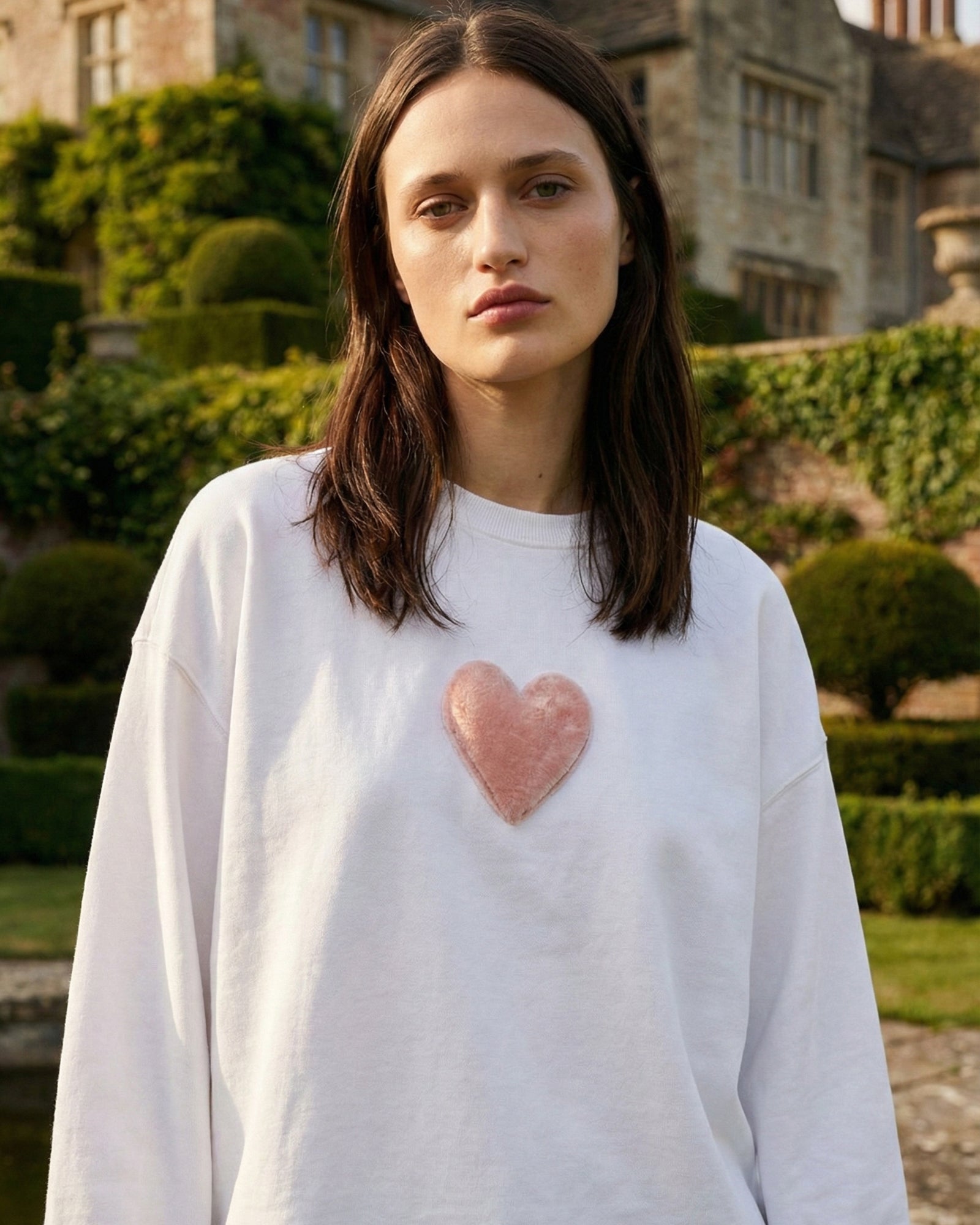 We Love Velvet Heart Long Sleeve Tee