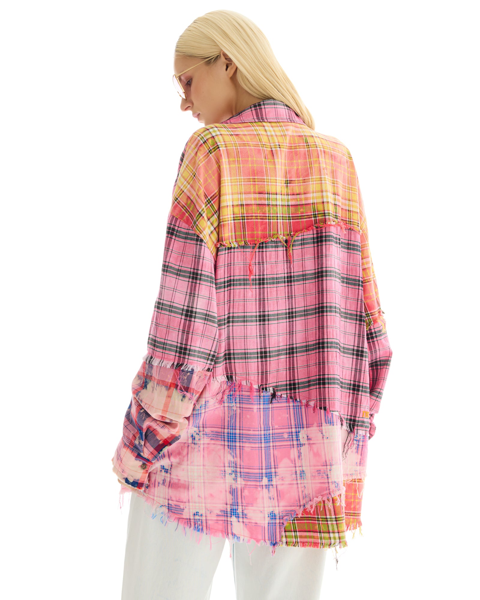 The Tales Reworked And Destroyed Check Shirt