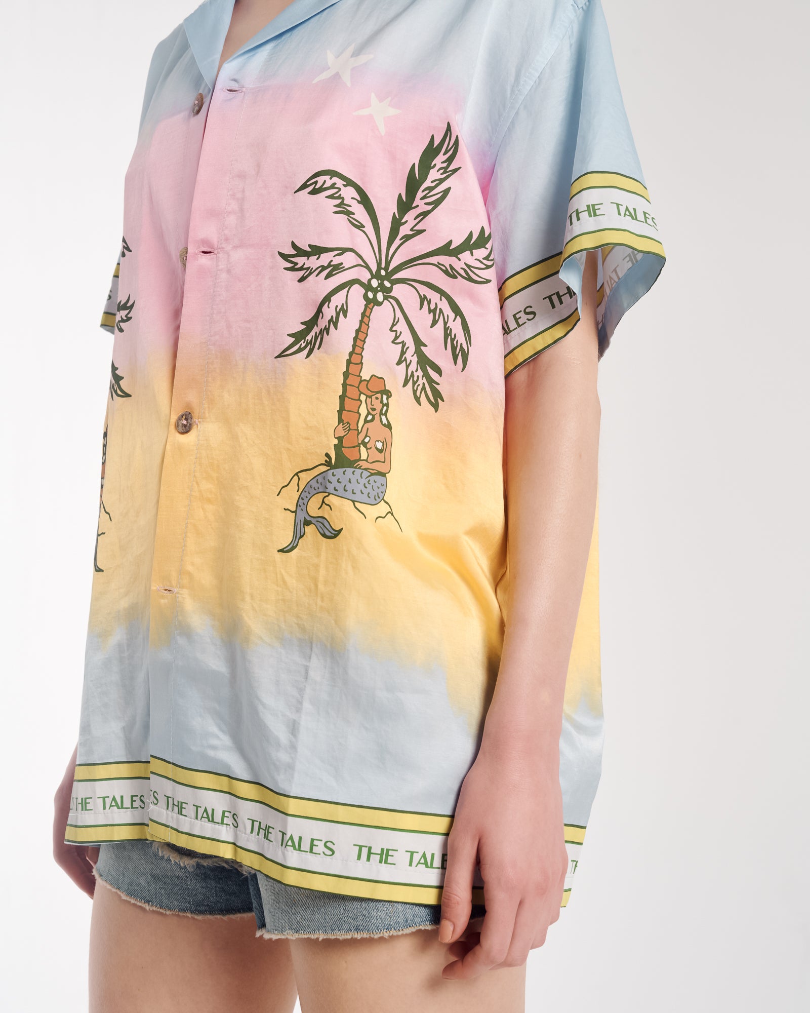 Cowboy Mermaid Silk Shirt