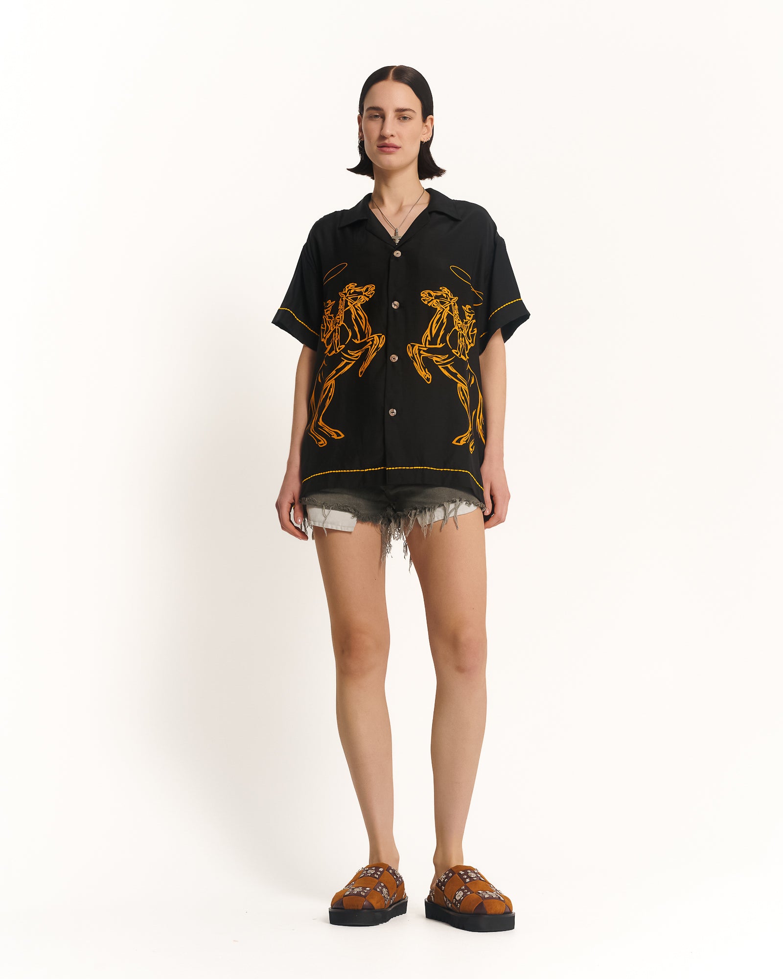 Cowboy Silk Shirt