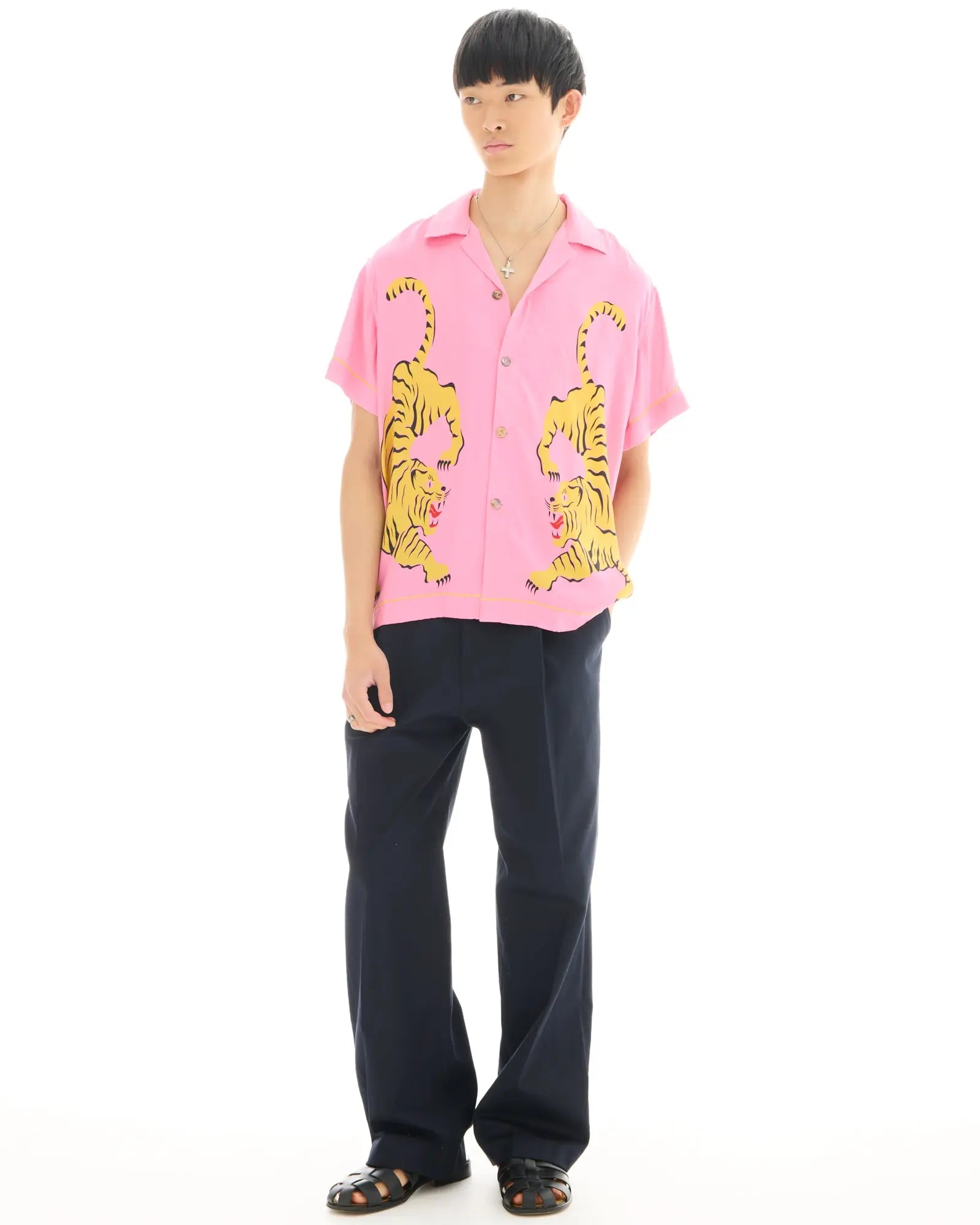 Crouching Tiger Silk Shirt