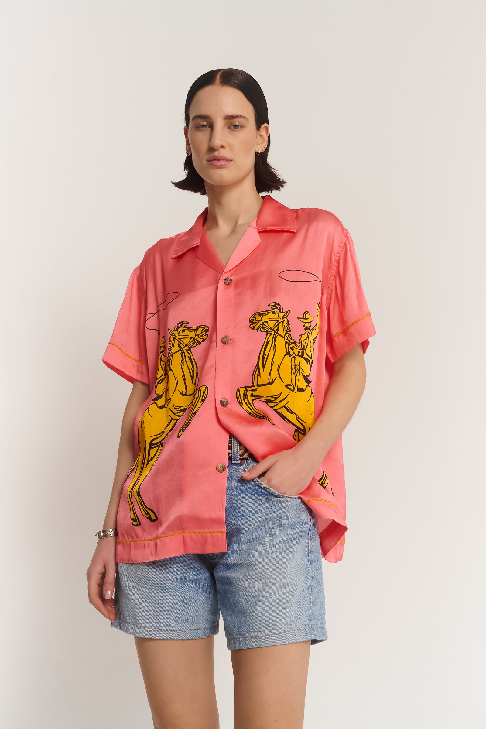 Cowboy Silk Shirt