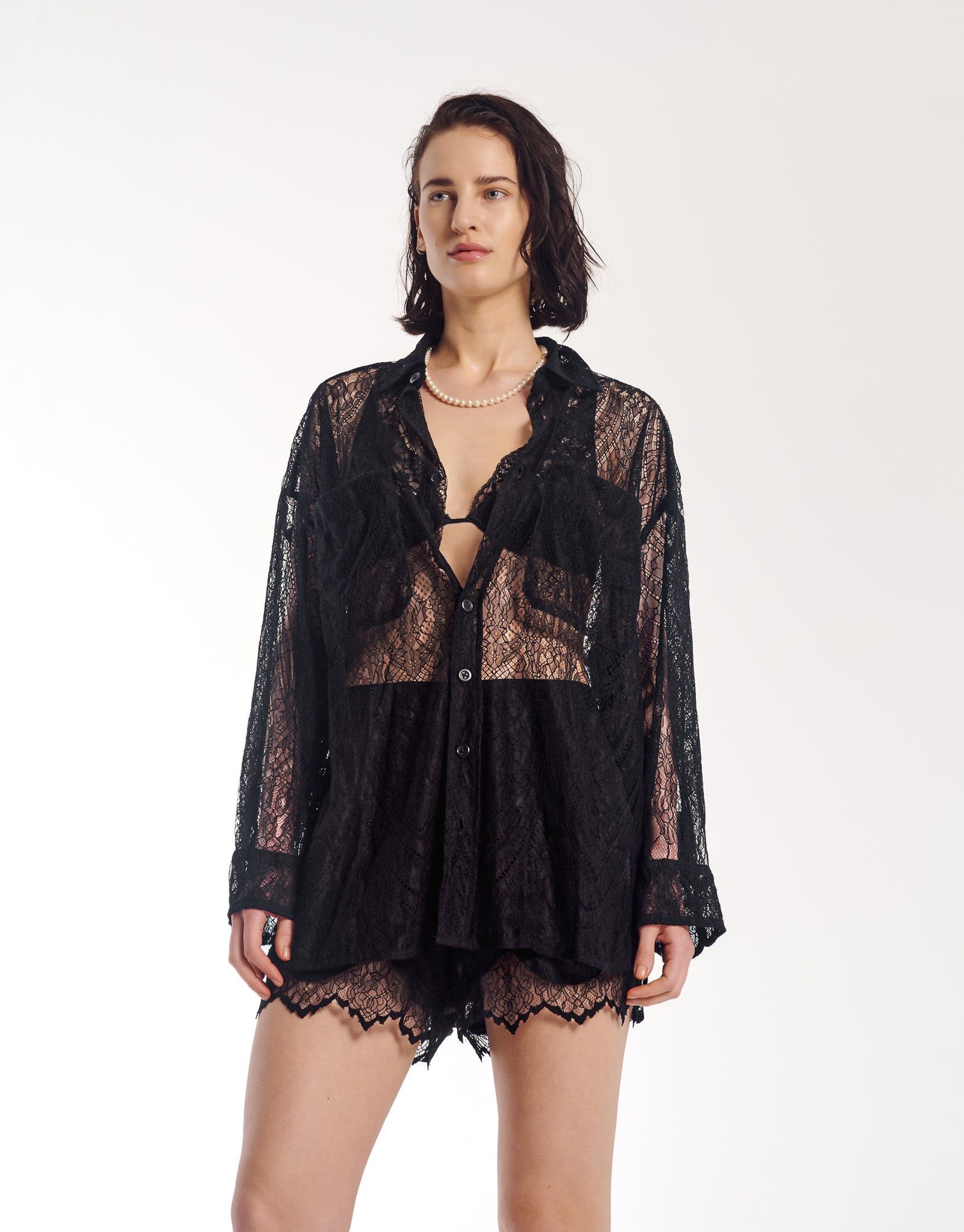 The Tales Chantilly Lace Shirt