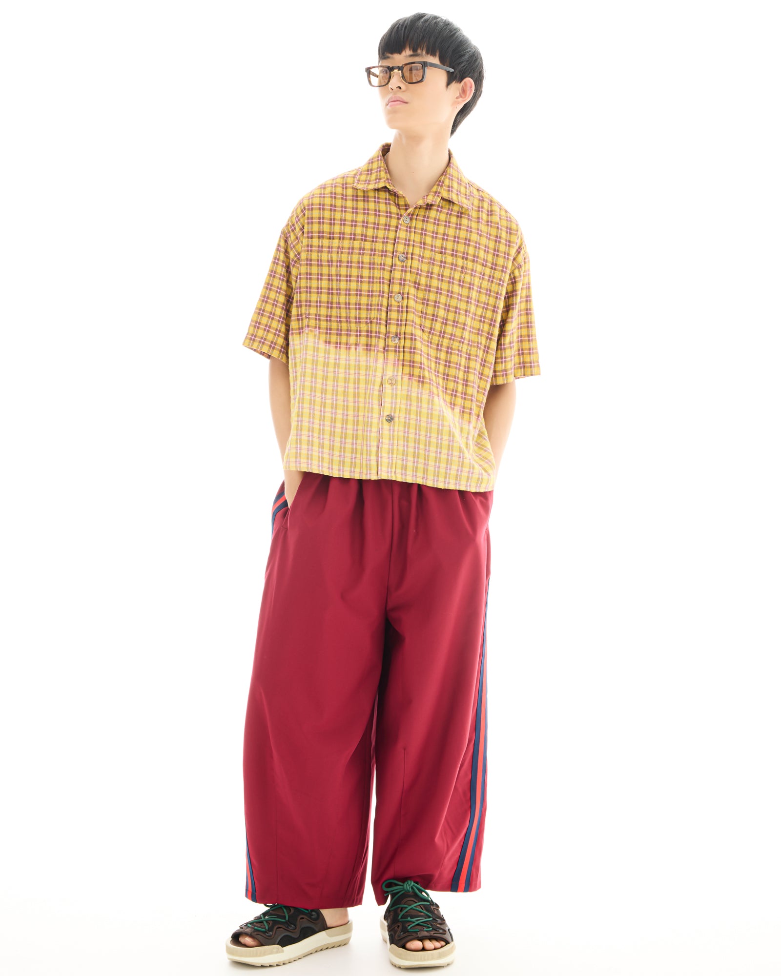 Fear And Loathing Bleached Check Shirt