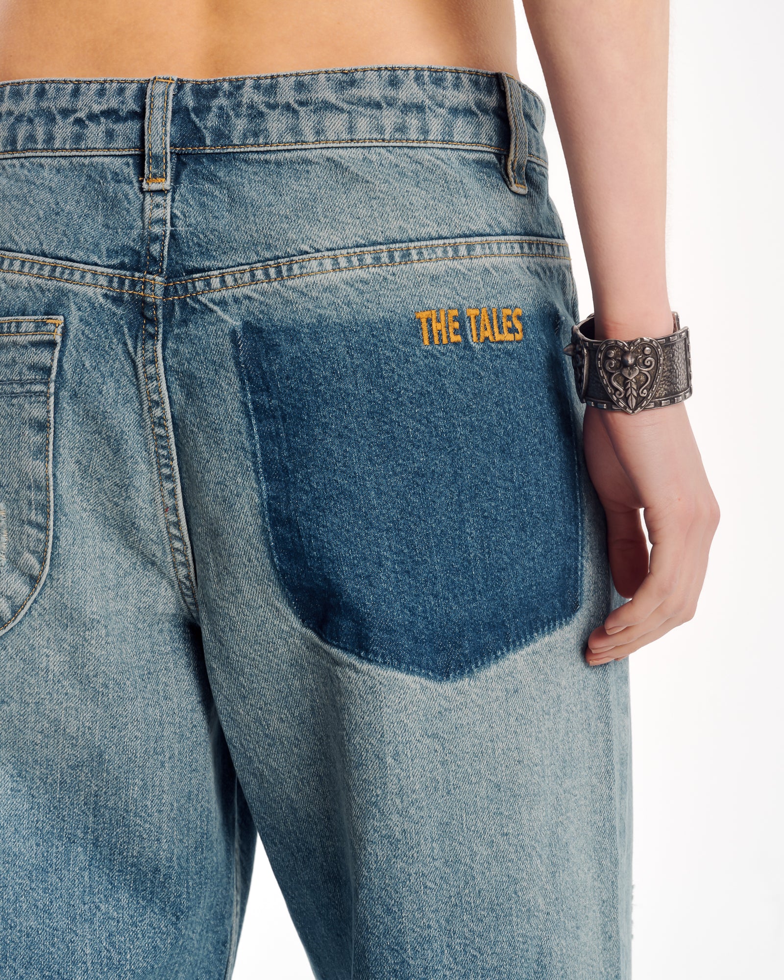 The Tales Rolled Waist Denim jean