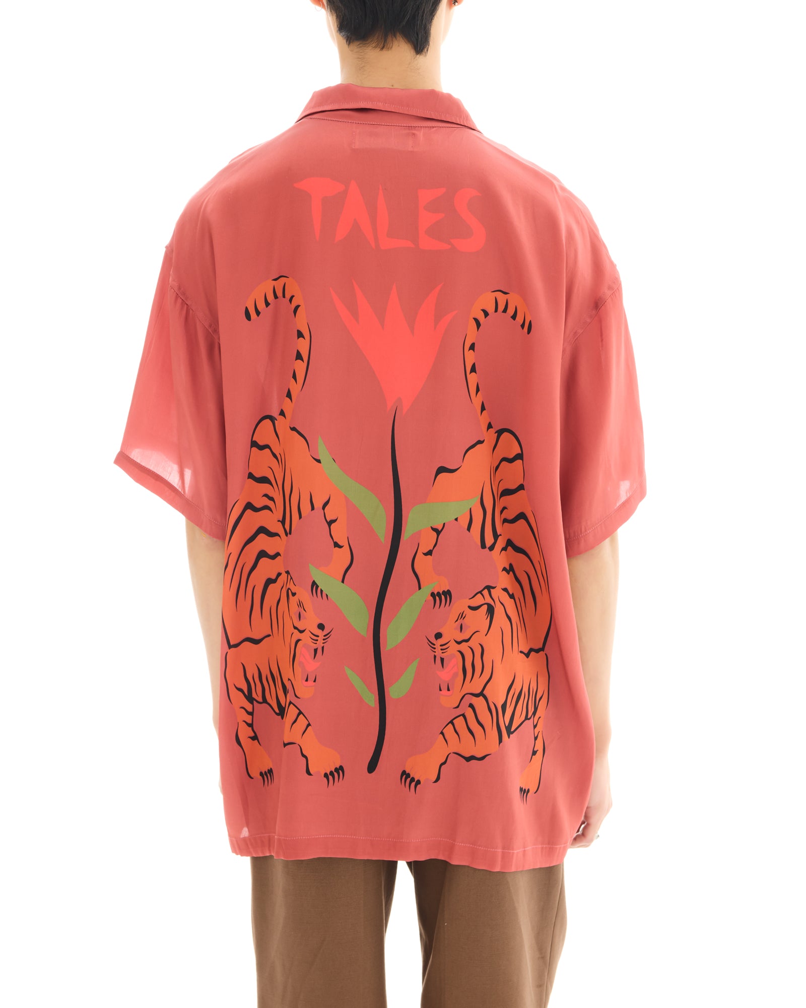 Seidenhemd „Crouching Tiger“