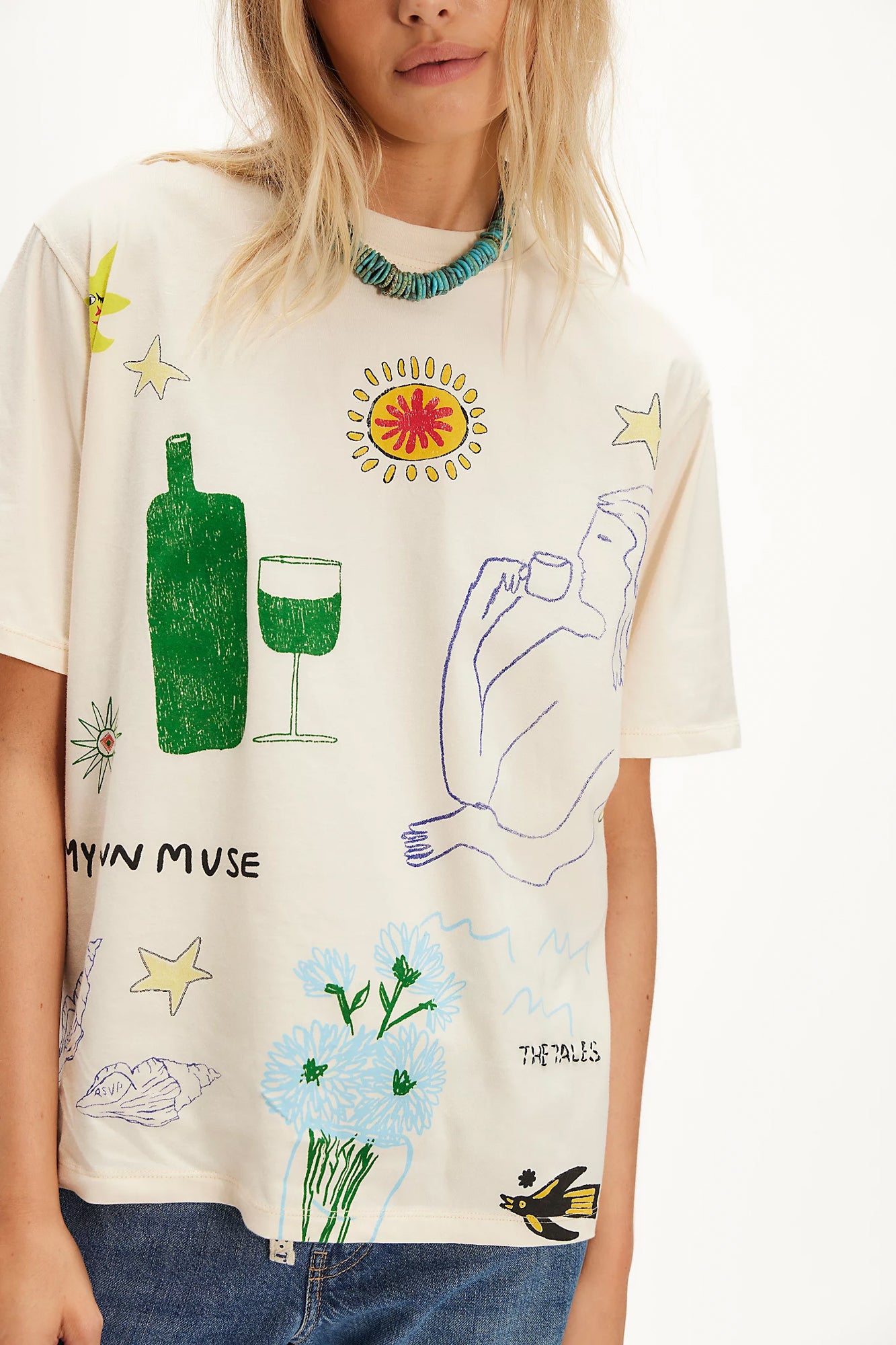 Mein illustriertes Muse-T-Shirt