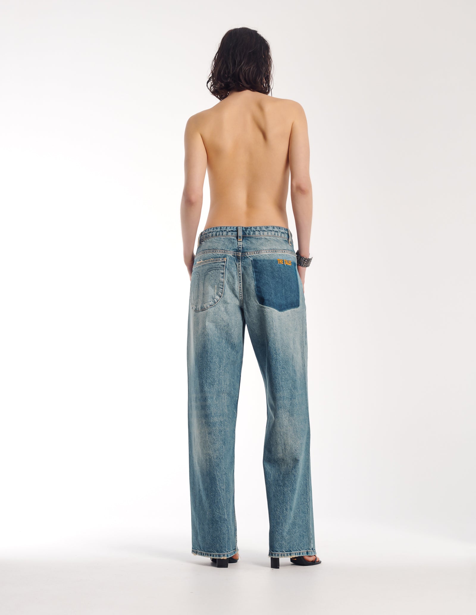 The Tales Rolled Waist Denim jean