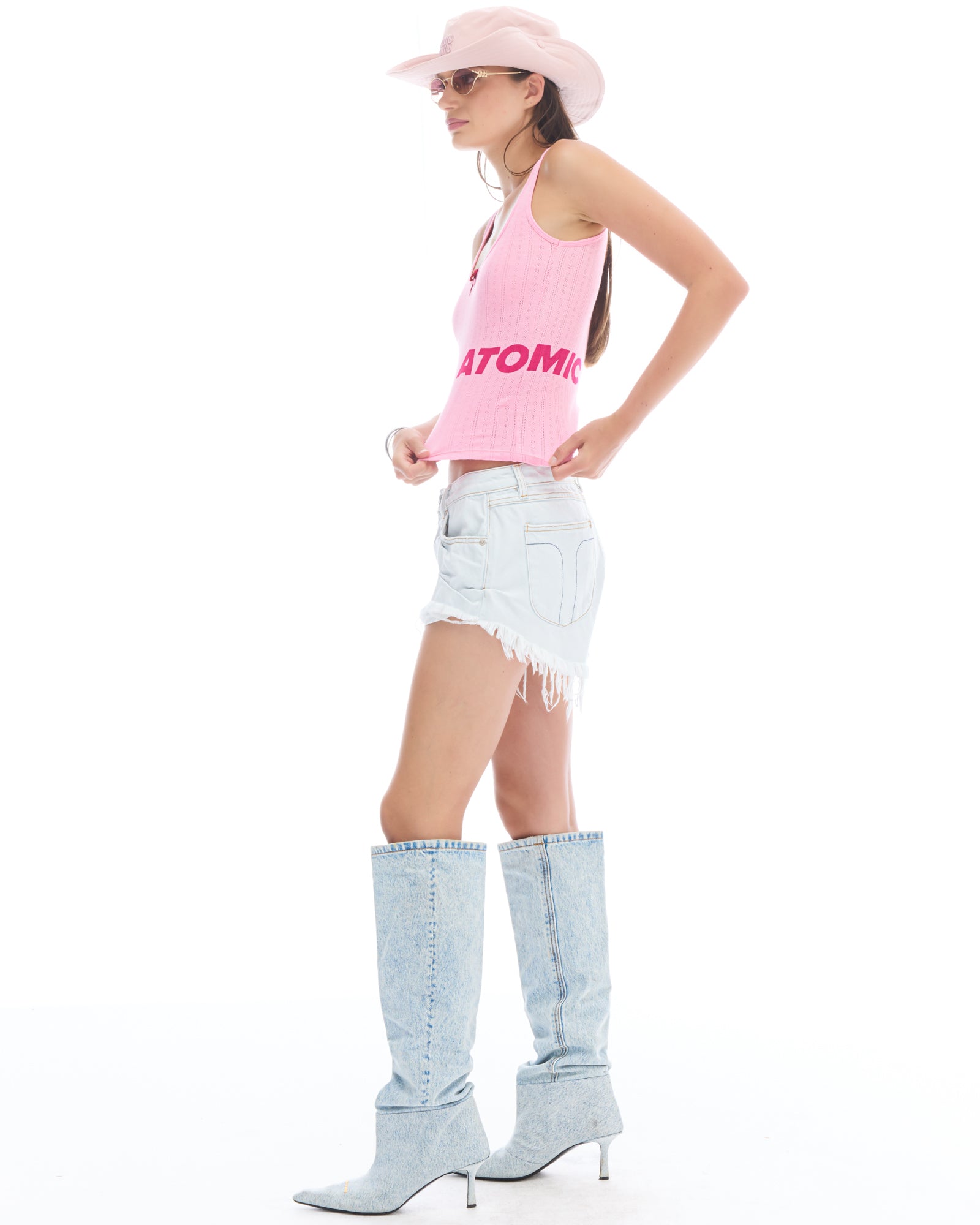 Atomic Pointelle Singlet