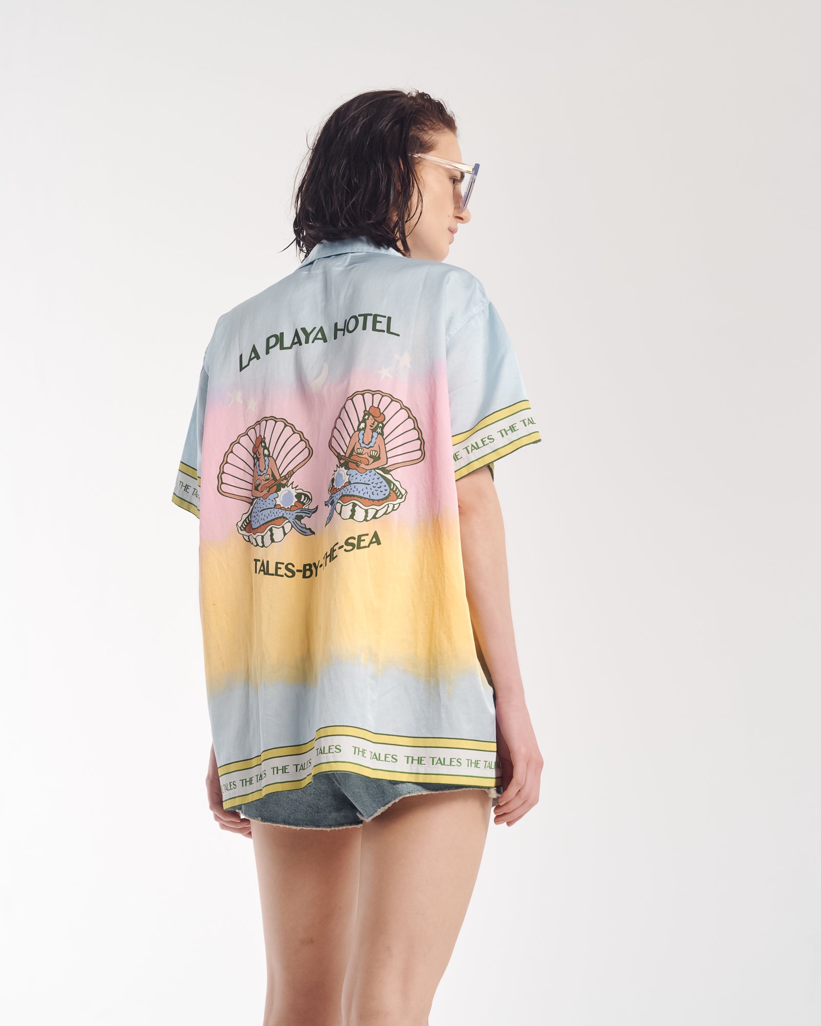 Cowboy Mermaid Silk Shirt