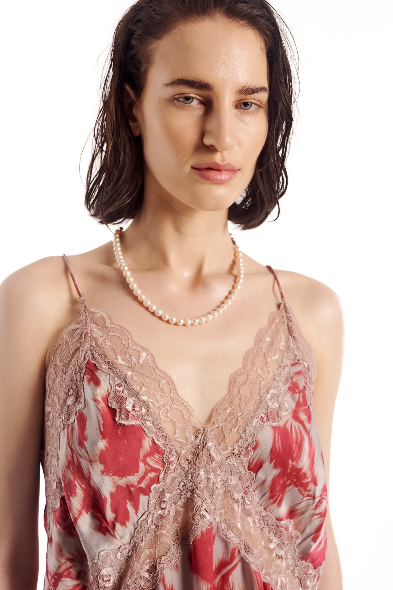 Italian Rose Vintage Slip Dress