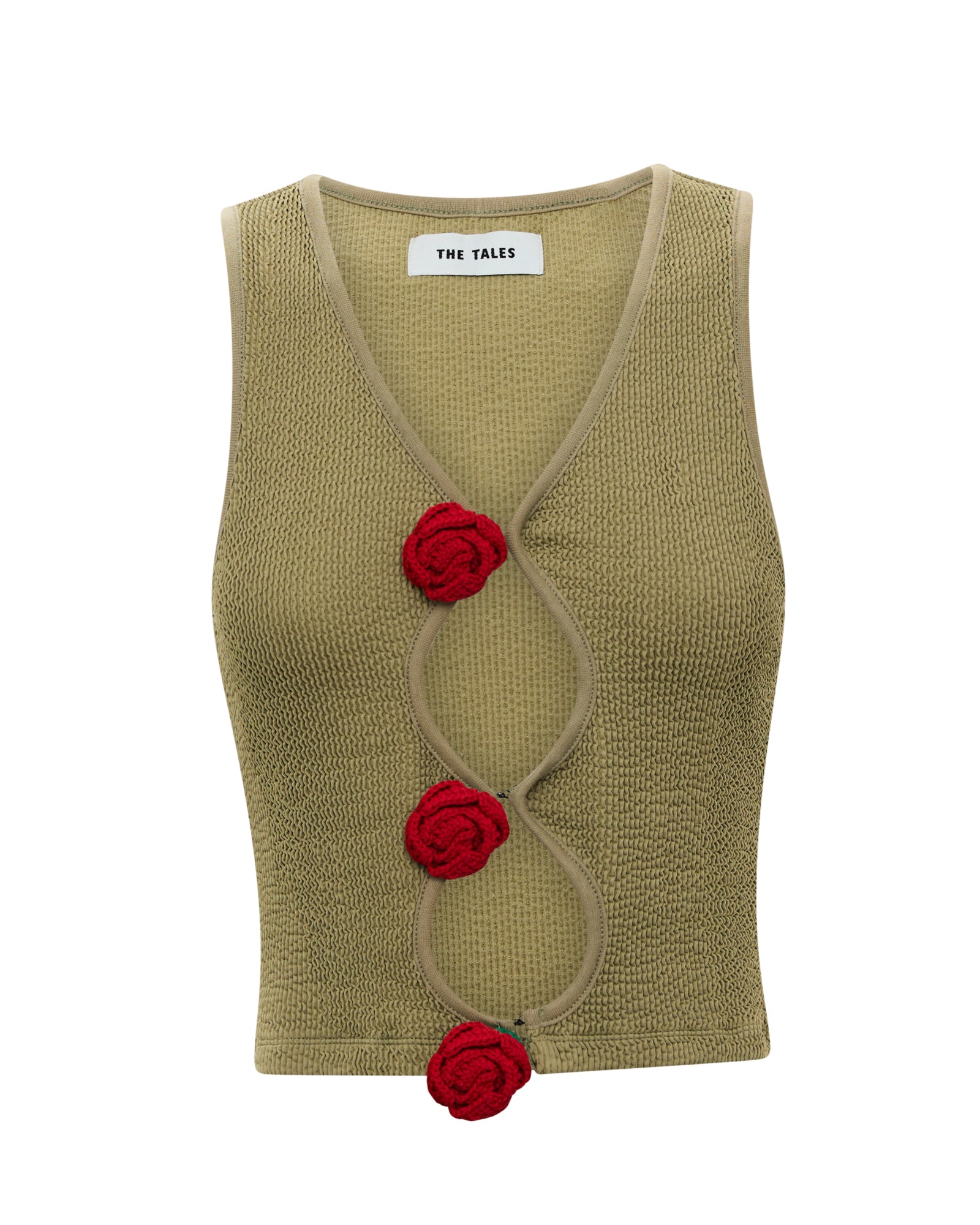 Couture Rose Keyhole Top