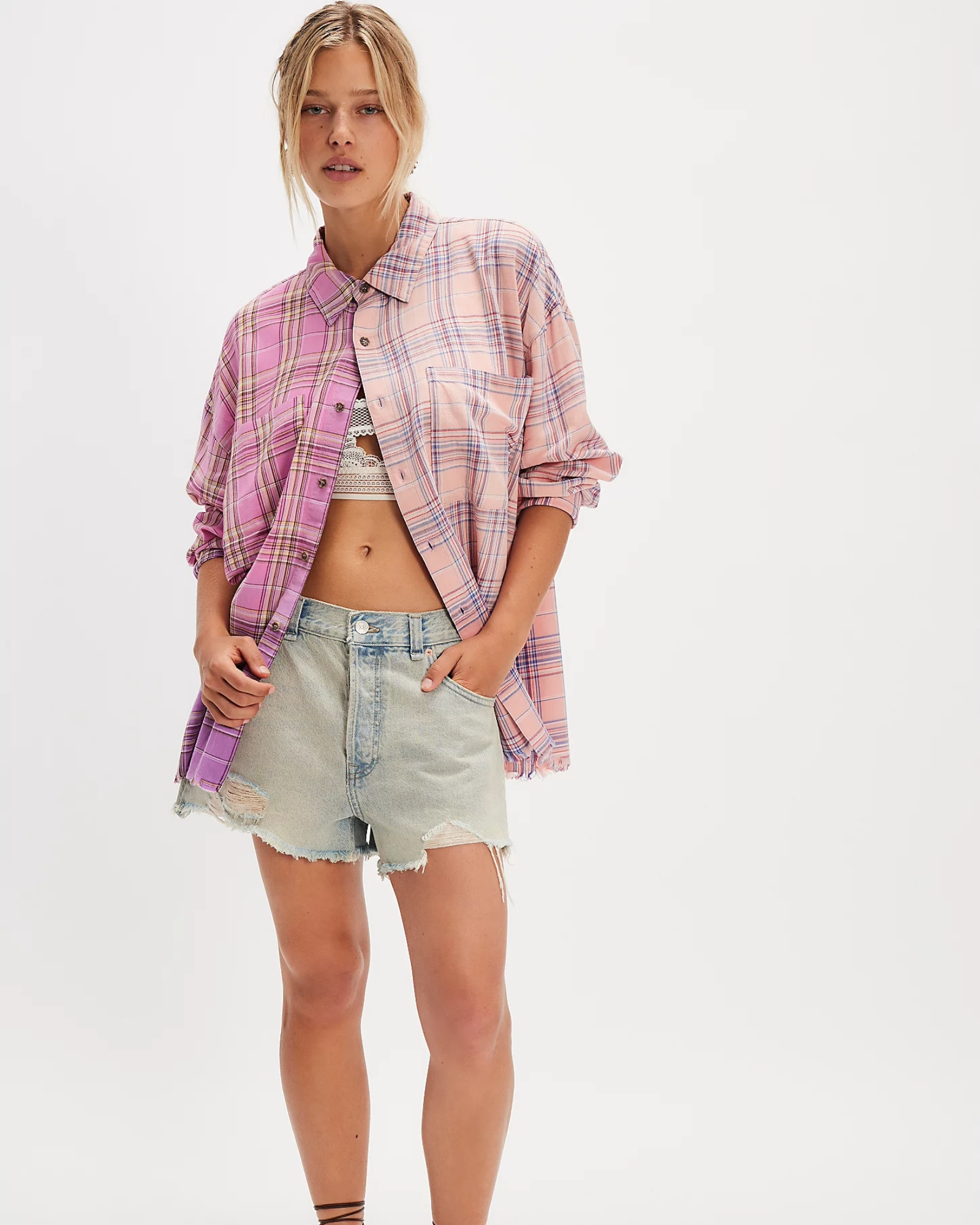 The Tales Vintage Wash Flanellhemd