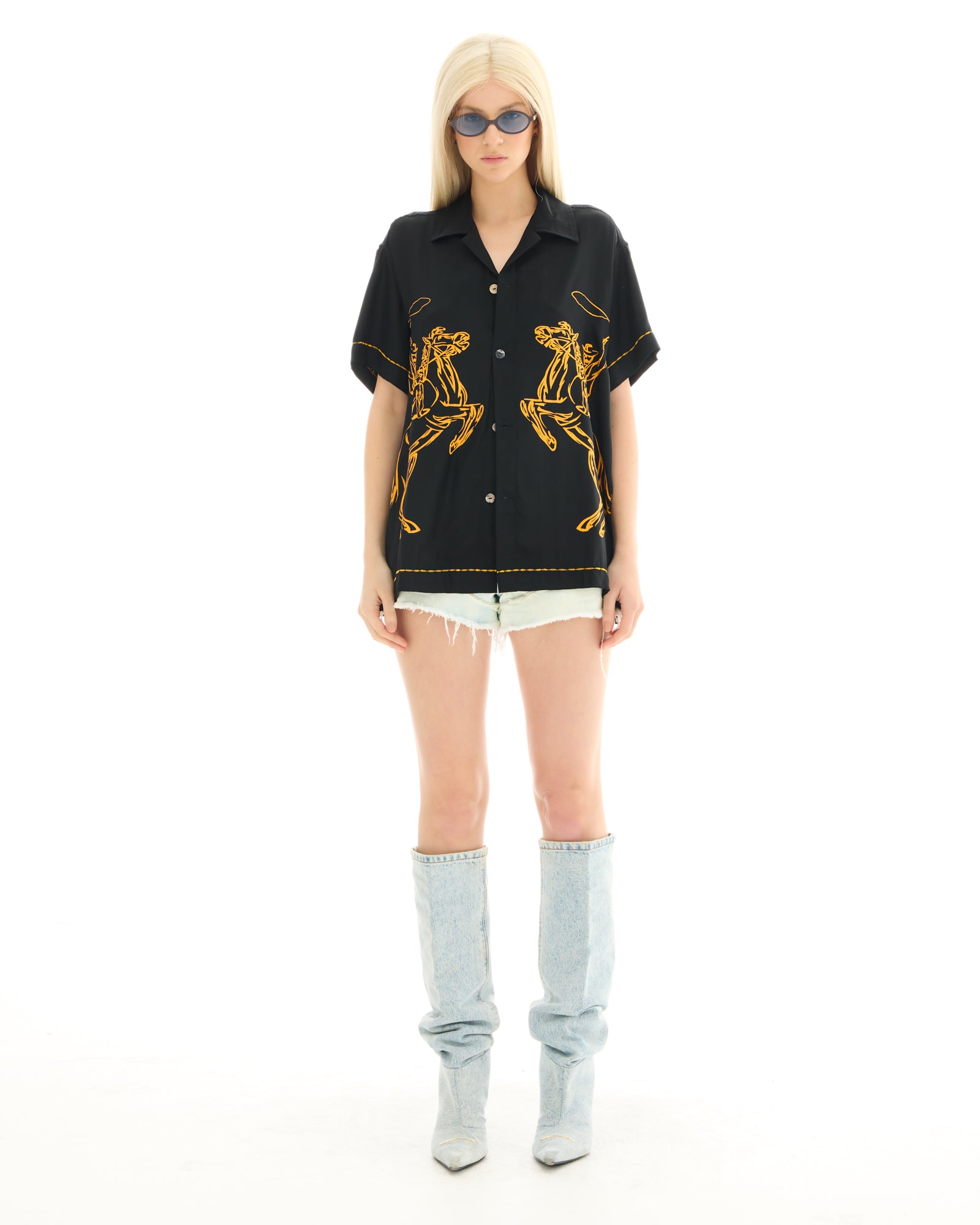 Cowboy Silk Shirt