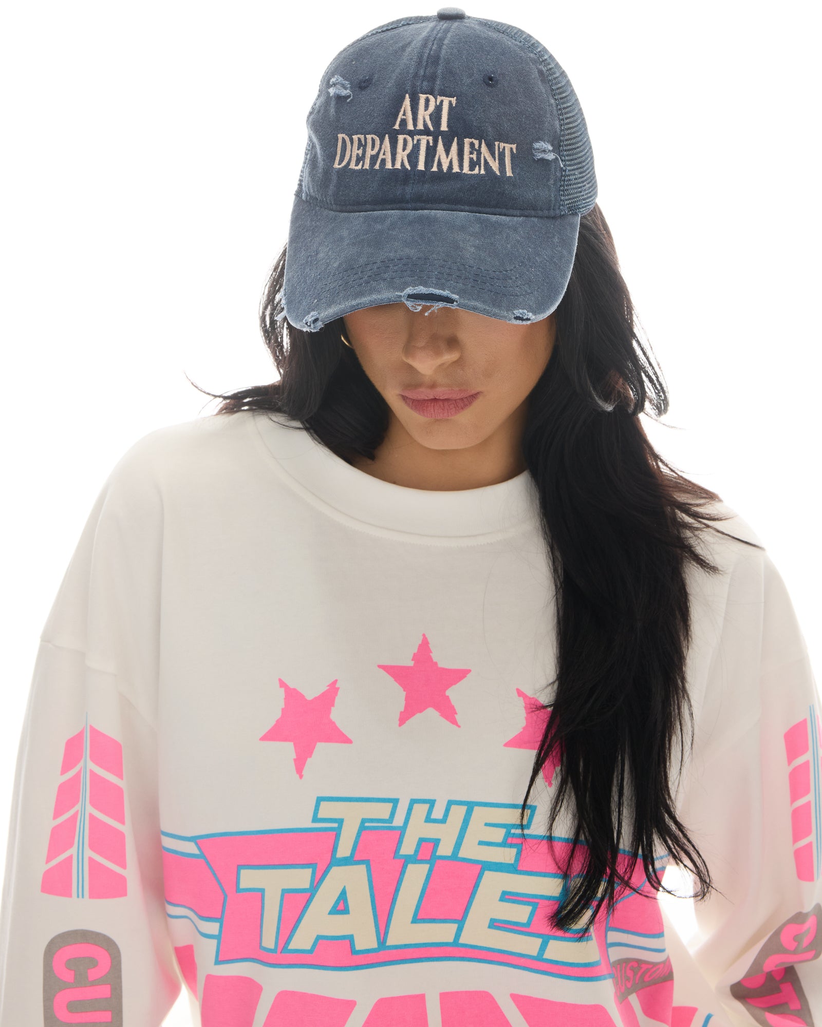 アート部門トラッカーキャップ