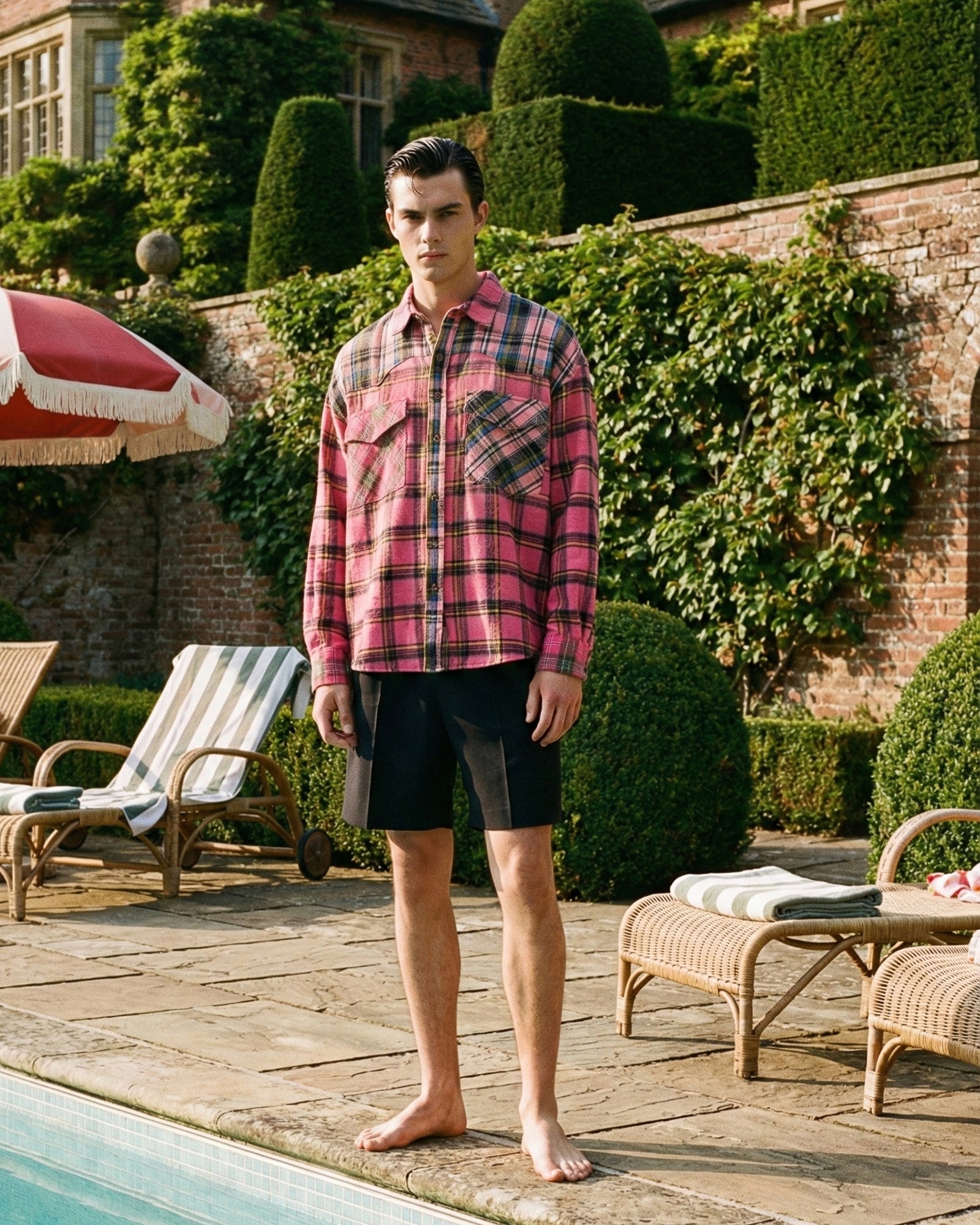 Summer Nights Western Flannel Shirt