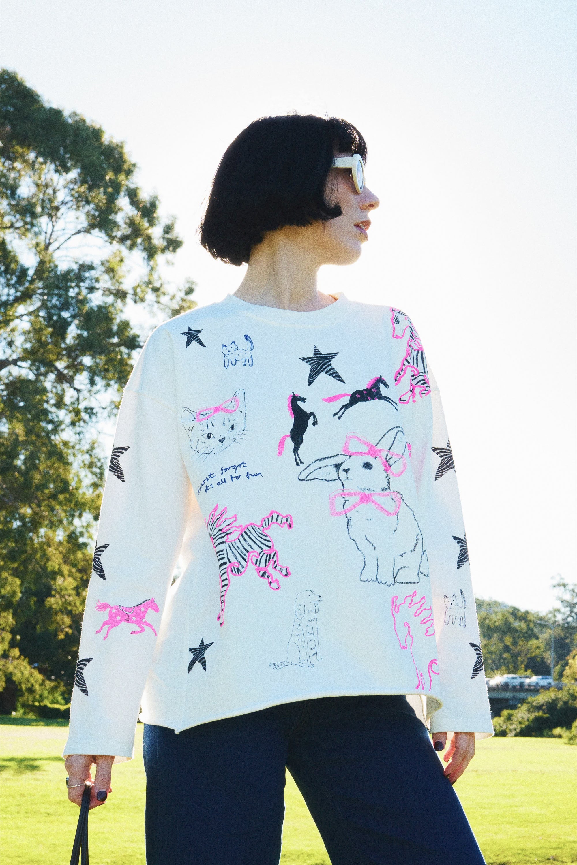 The Animal Illustrated Long Sleeve Tee THE TALES