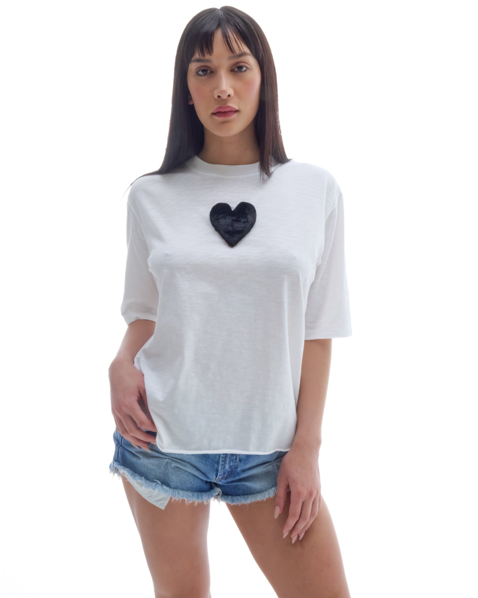 We Love Velvet Heart Street Tee