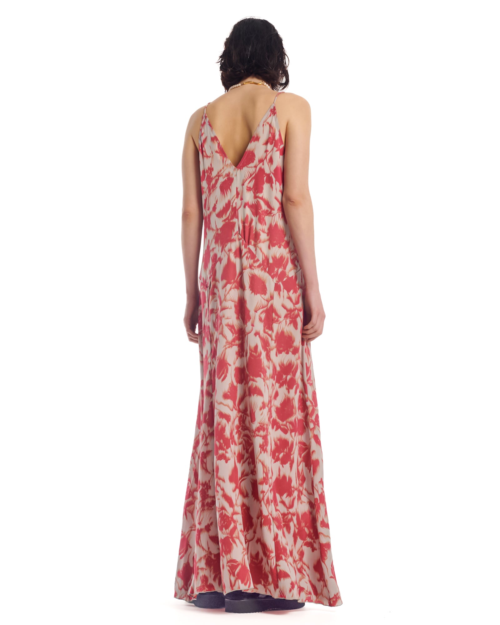 Italian Rose Vintage Maxi Slip Dress