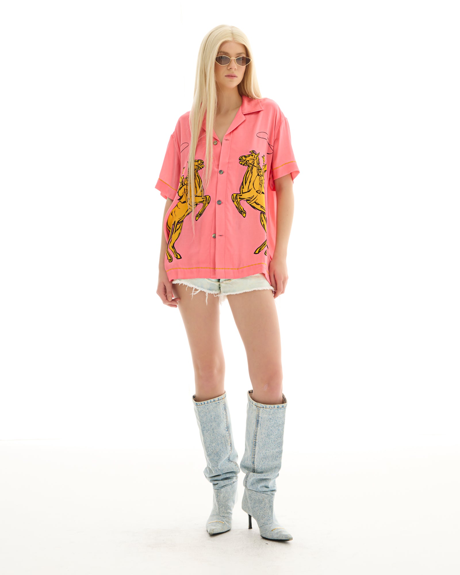 The Cowboy Silk Shirt