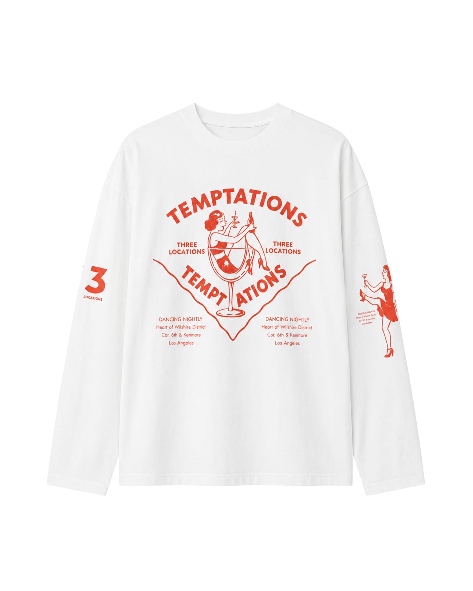 Temptations Long Sleeve Tee THE TALES