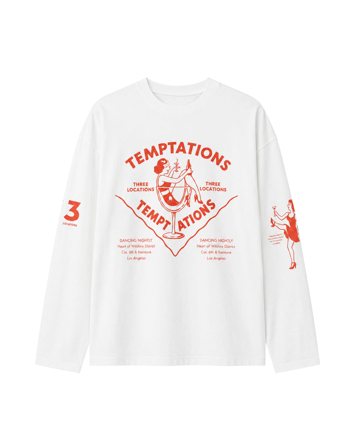 Temptations Long Sleeve Tee THE TALES