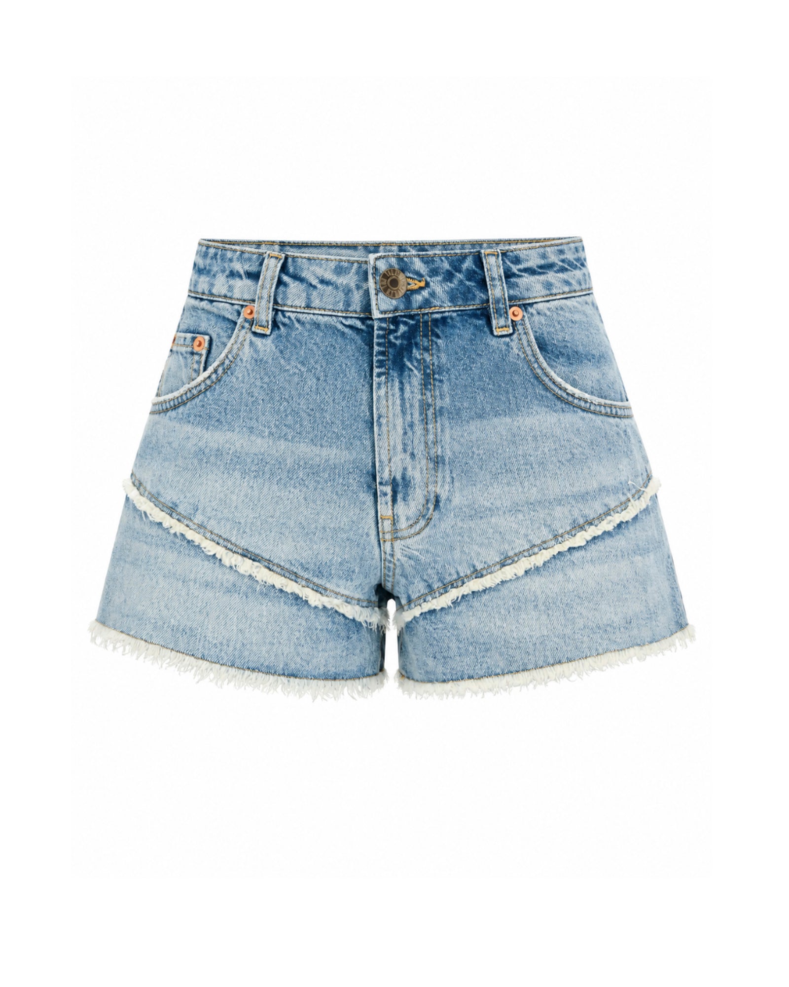The Tales Panelled Denim Short THE TALES