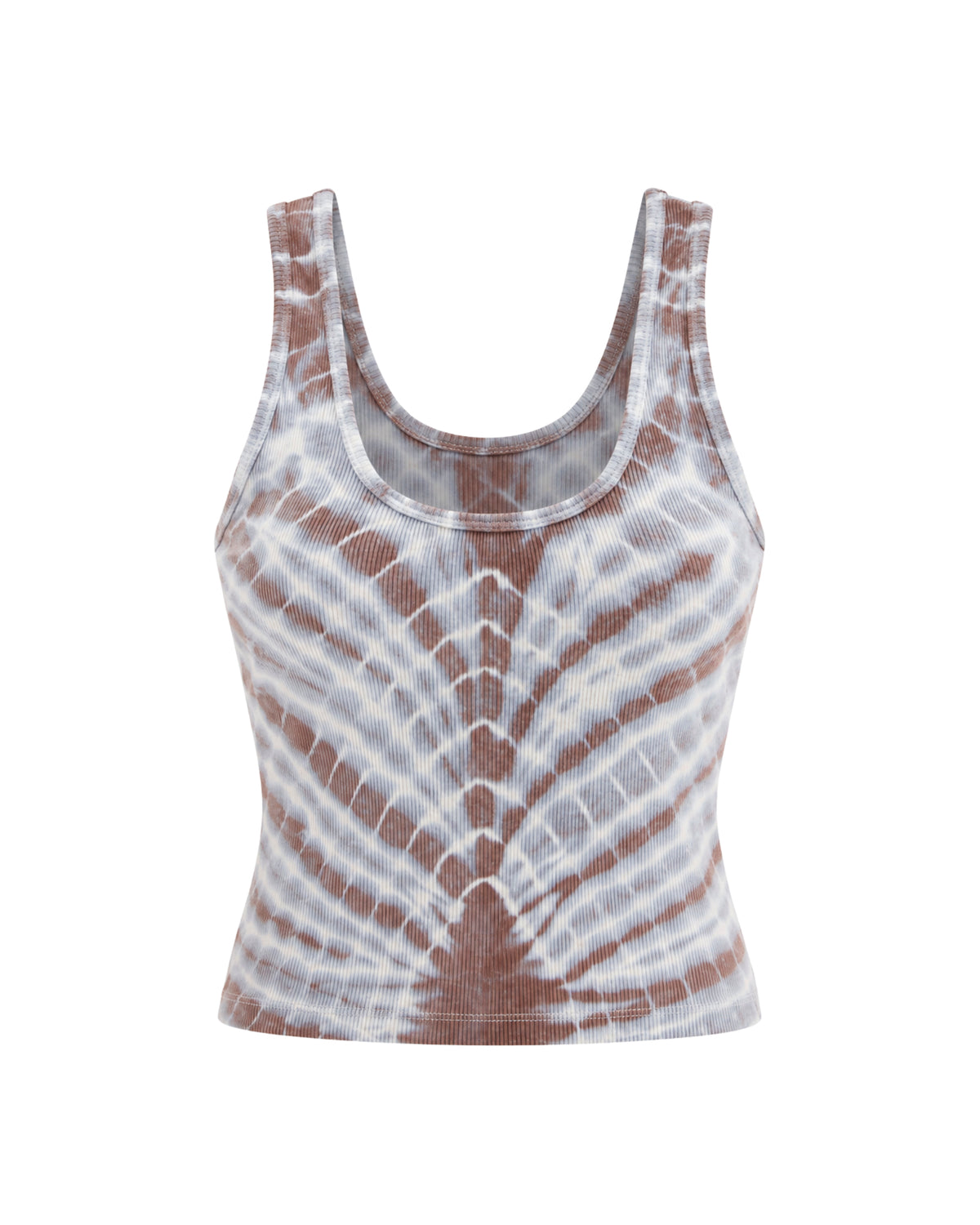 Hand Dyed Sonar Rib Singlet THE TALES