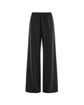 Waterfall Waist Satin Pants