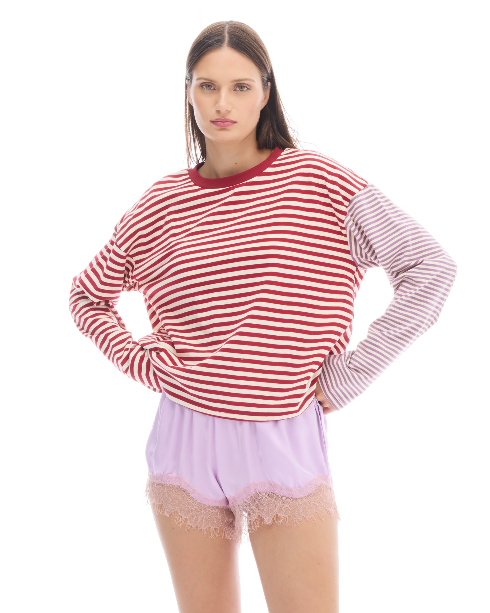 Old Faithful Jeans mit verdrehten Nähten