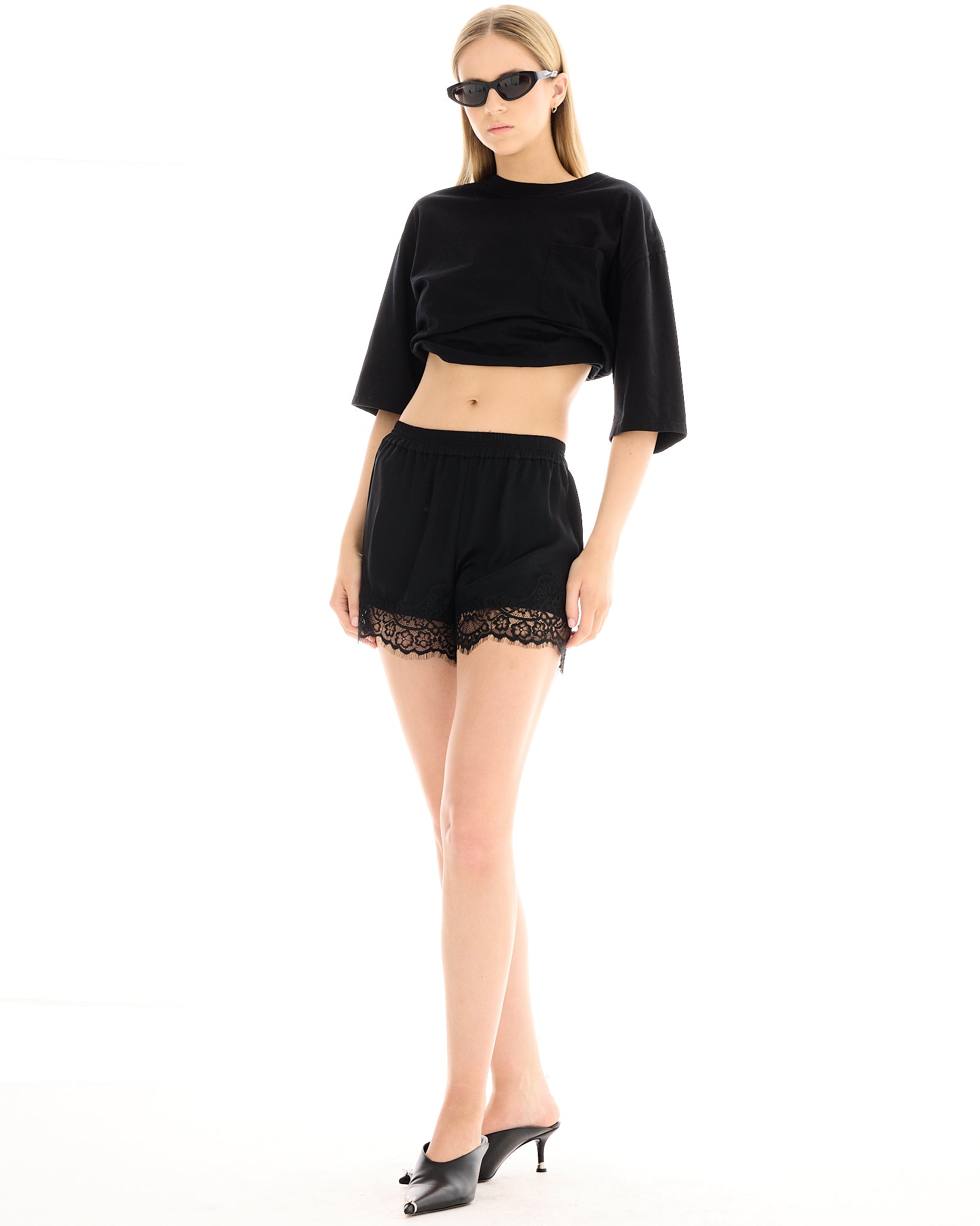 Old Faithful Jeans mit verdrehten Nähten