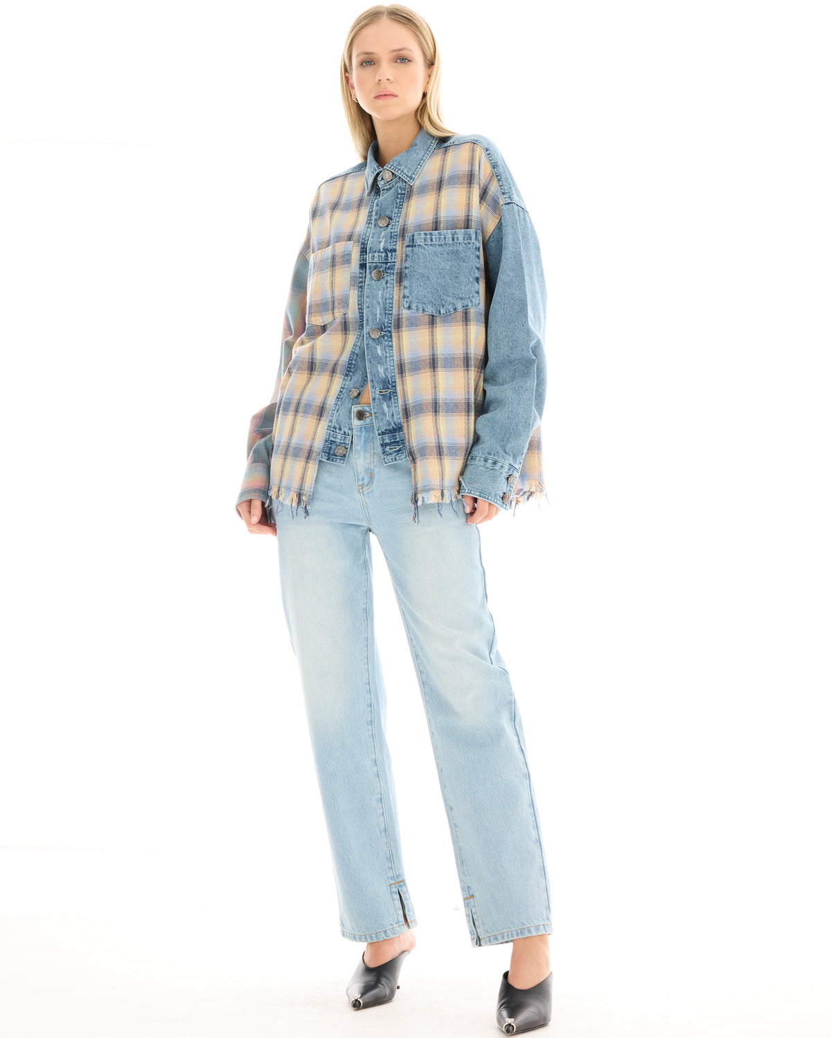 Denim And Flannel Shirt THE TALES