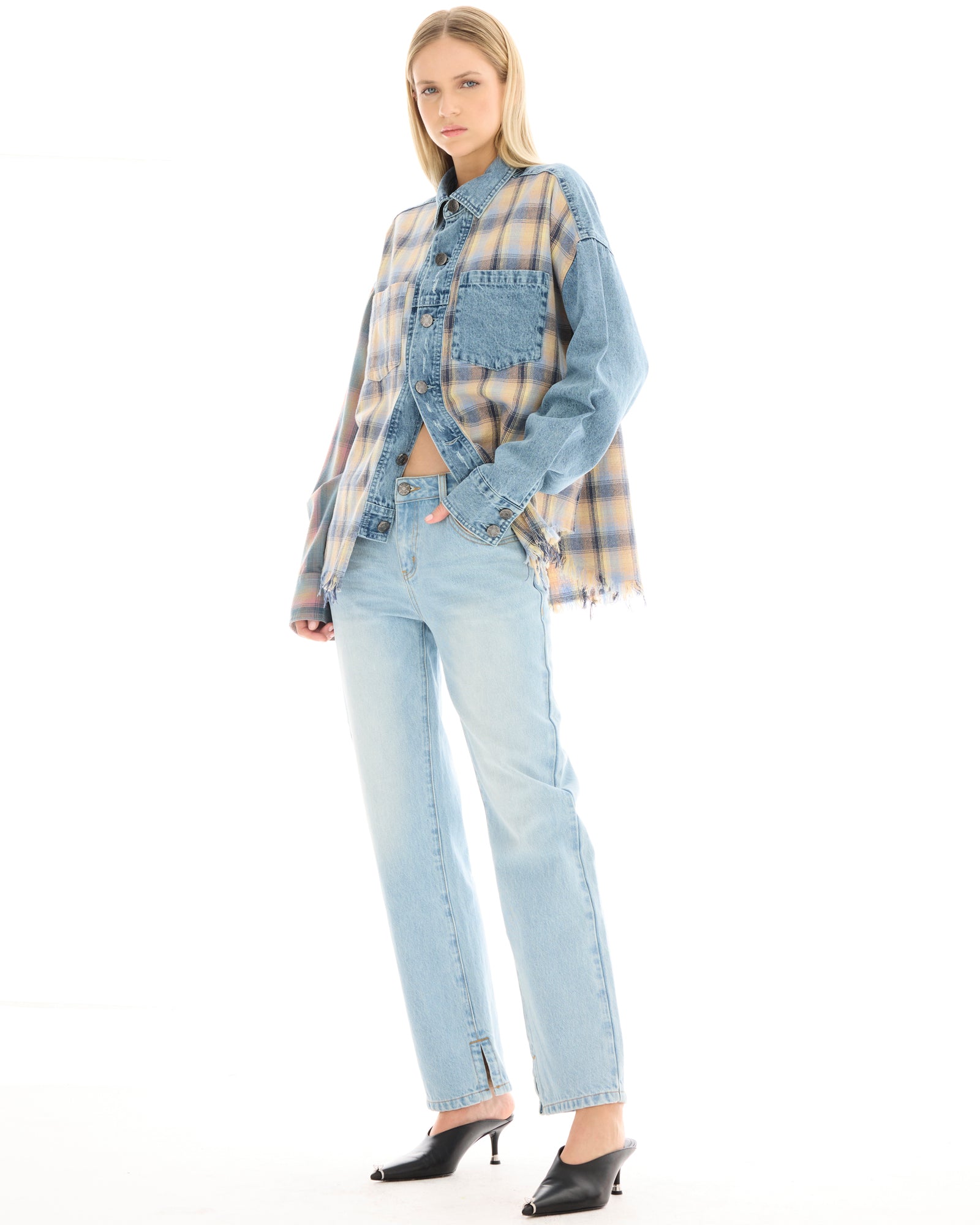 Denim And Flannel Shirt THE TALES