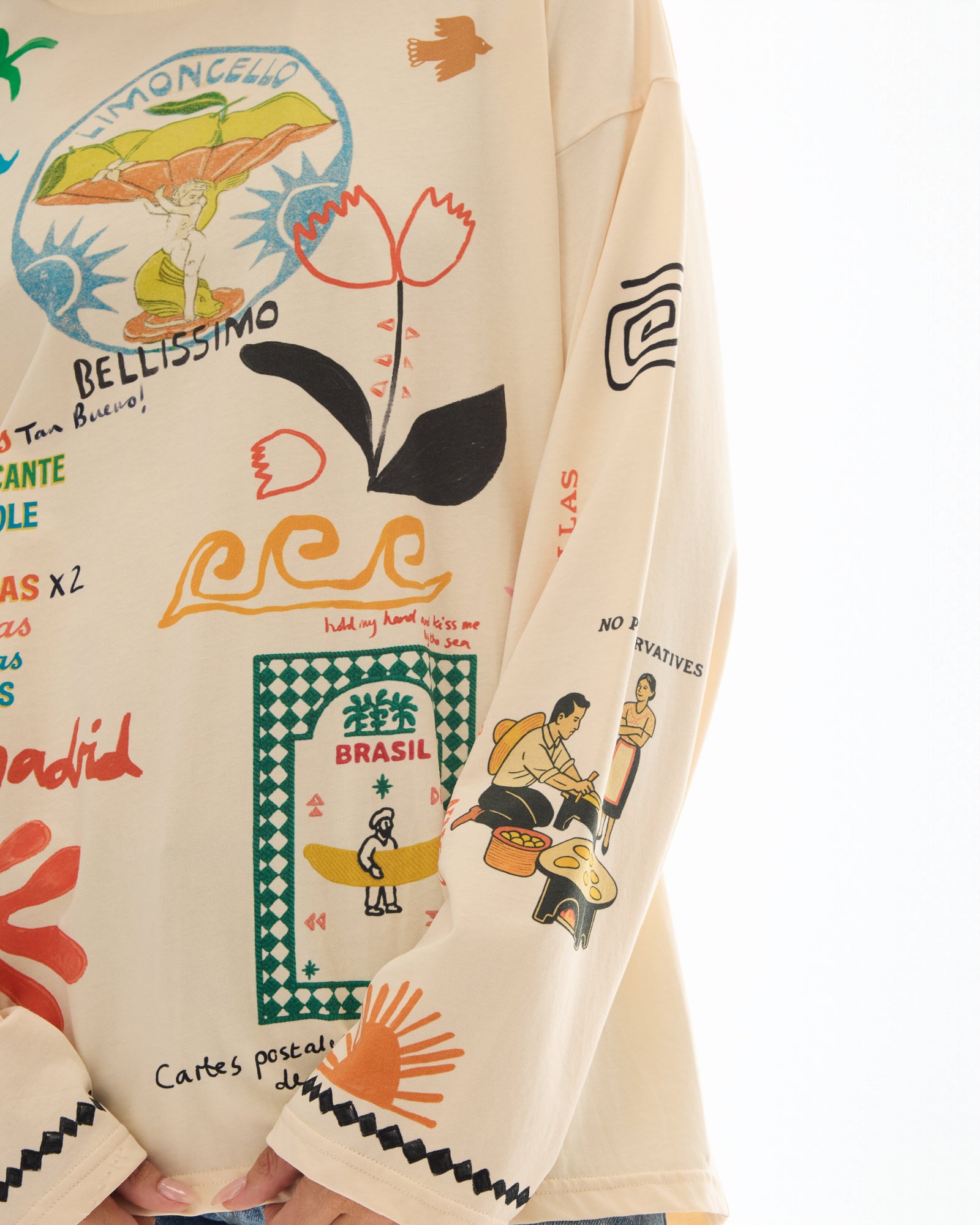 Postcards of Summer Long Sleeve Tee