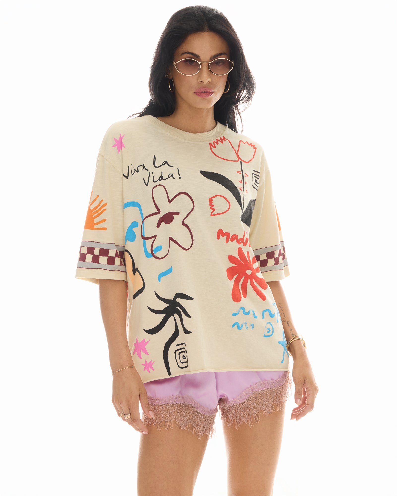 Illustrated Postcards Tee