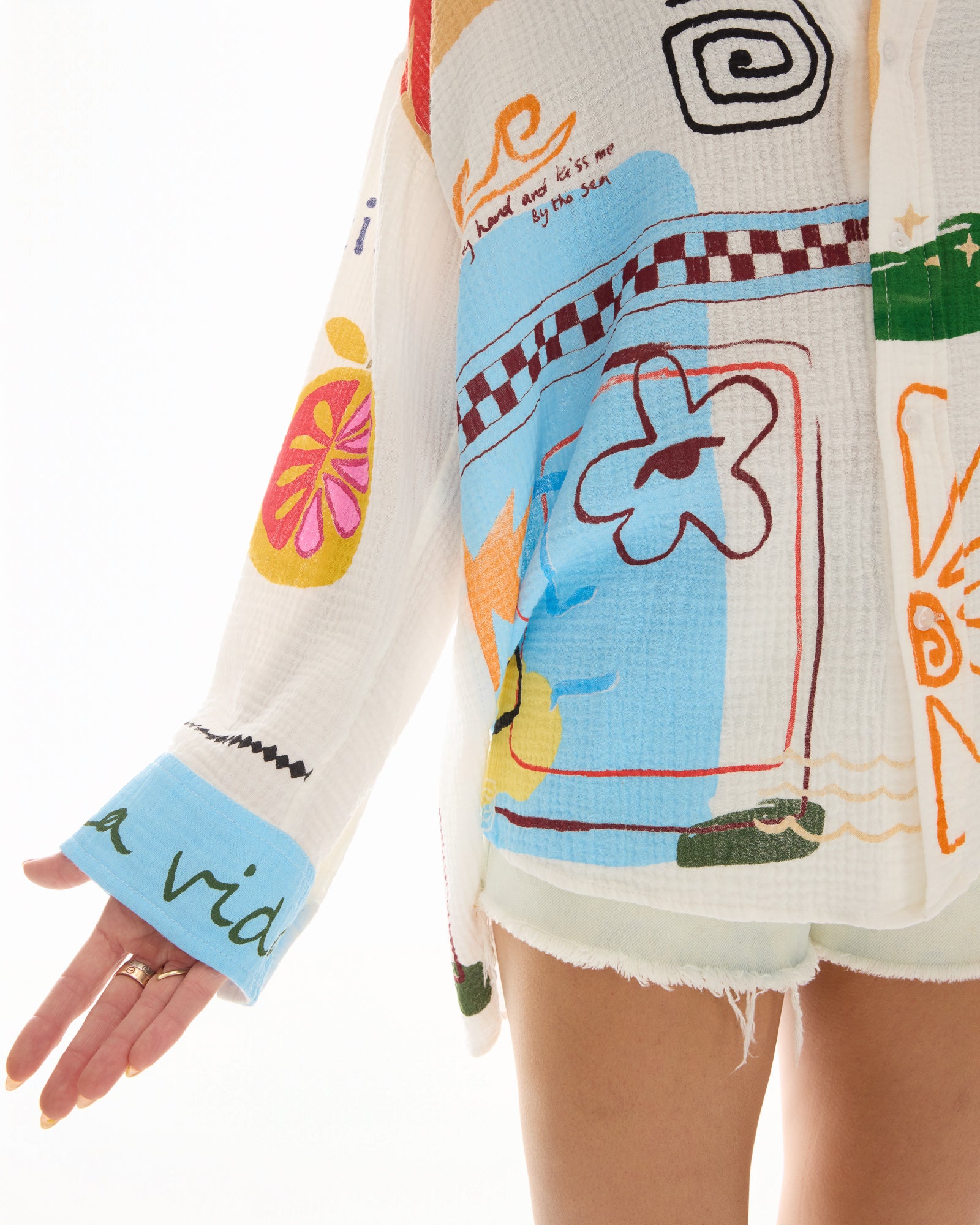 The Illustrated Postcards Shirt