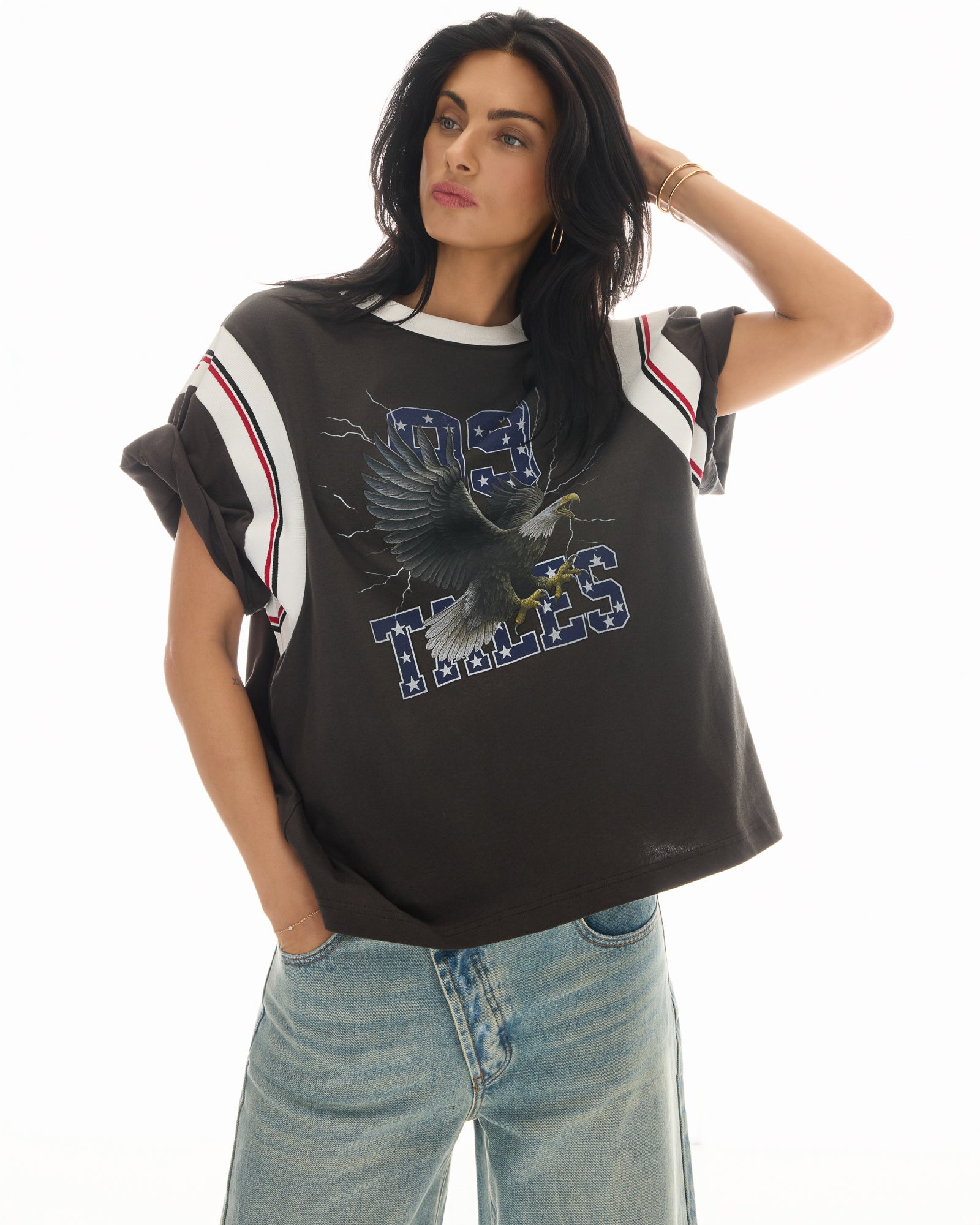 Exaggerated Eagle Sports Tee