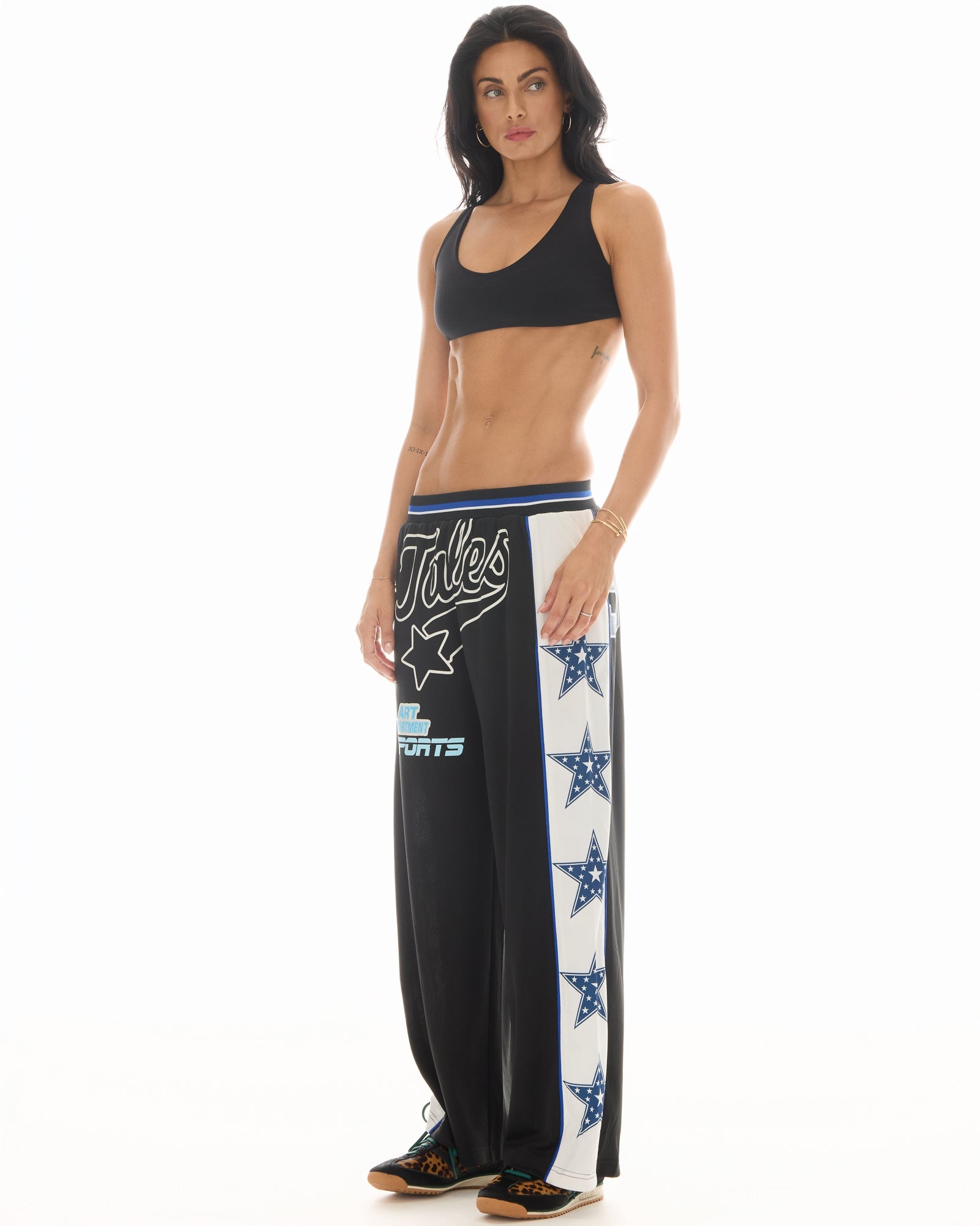 Tales Sports Star Track Pants by THE TALES - front view