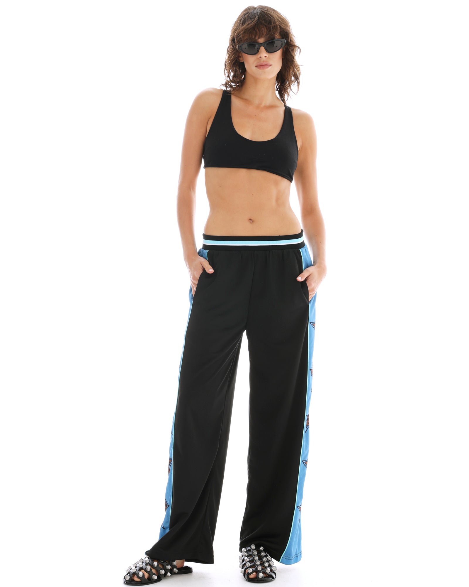 Tales Blue Star Track Pants