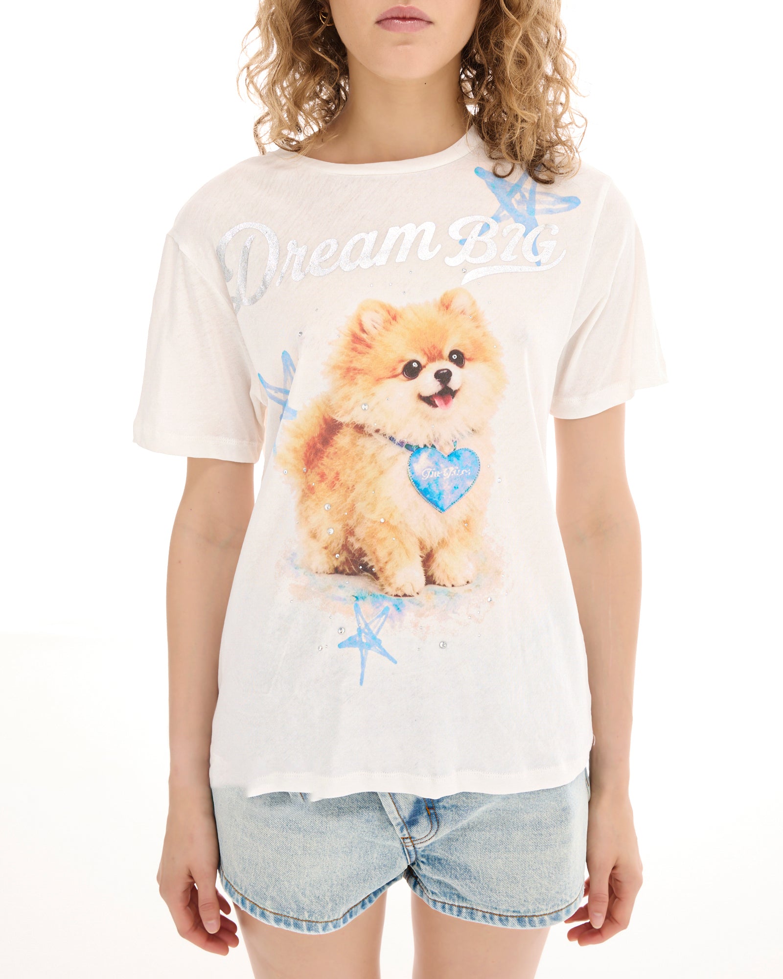 Dream Big Pom Retro Fit Tee THE TALES
