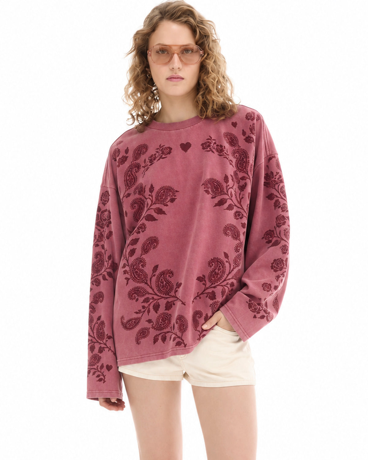 Paisley Long Sleeve Tee THE TALES